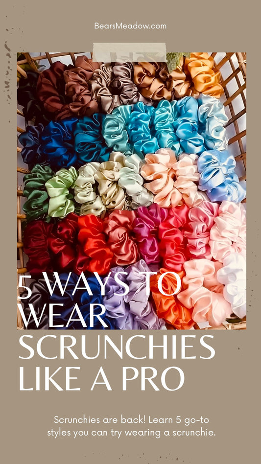 5 Ways to Wear Scrunchies Like a Pro