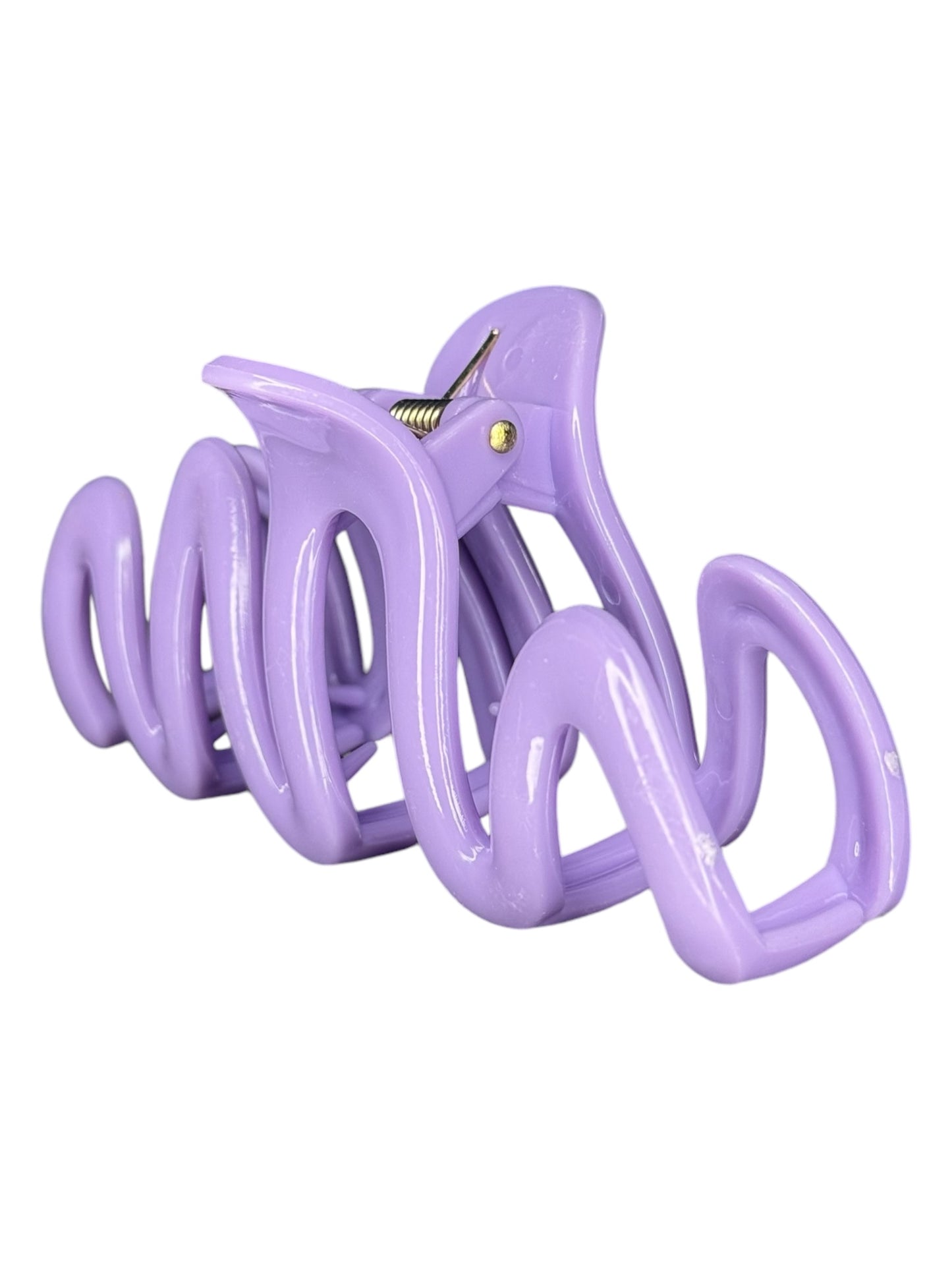 CANDY GLOSS SQUIGGLE CLAW CLIP