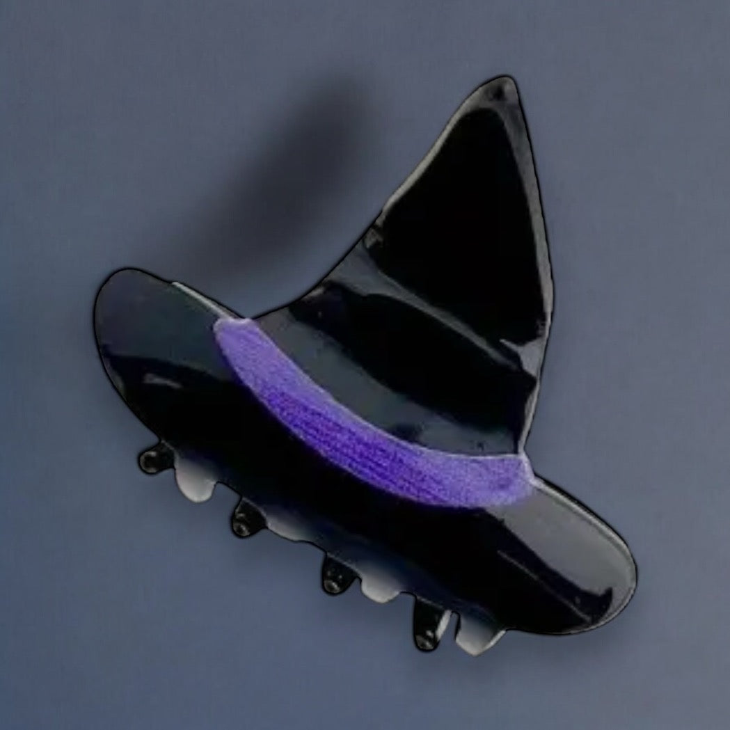 WITCHES HAT ACETATE CLAW CLIP
