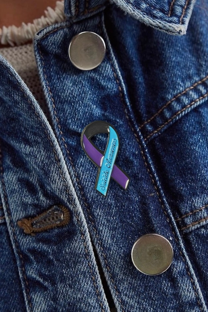 SUICIDE AWARENESS AND PREVENTION ENAMEL PIN