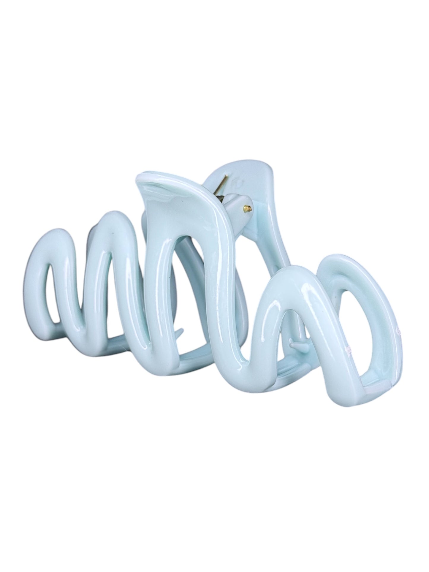 CANDY GLOSS SQUIGGLE CLAW CLIP