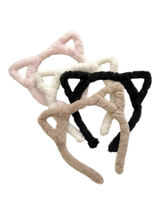 COZY CAT EAR HEADBANDS