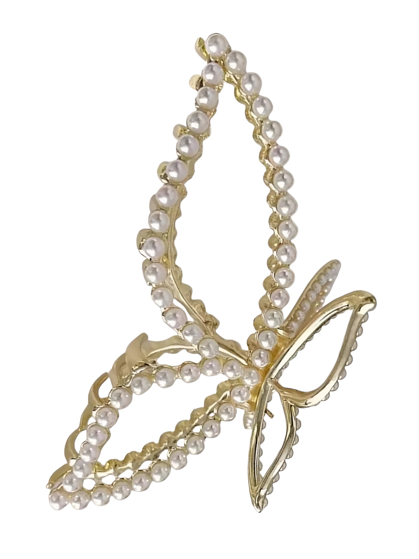 PEARL BUTTERFLY CLAW CLIP