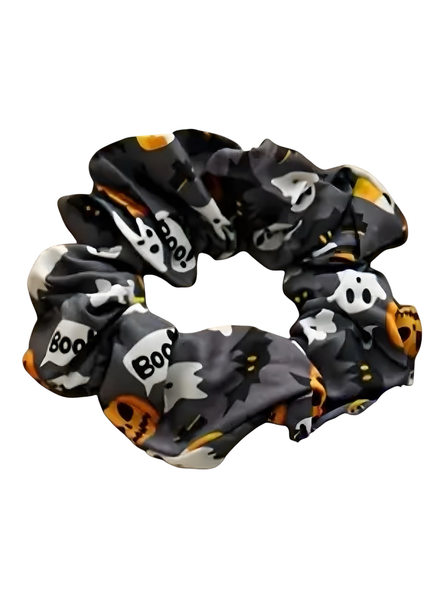 HALLOWEEN PRINT SCRUNCHIES