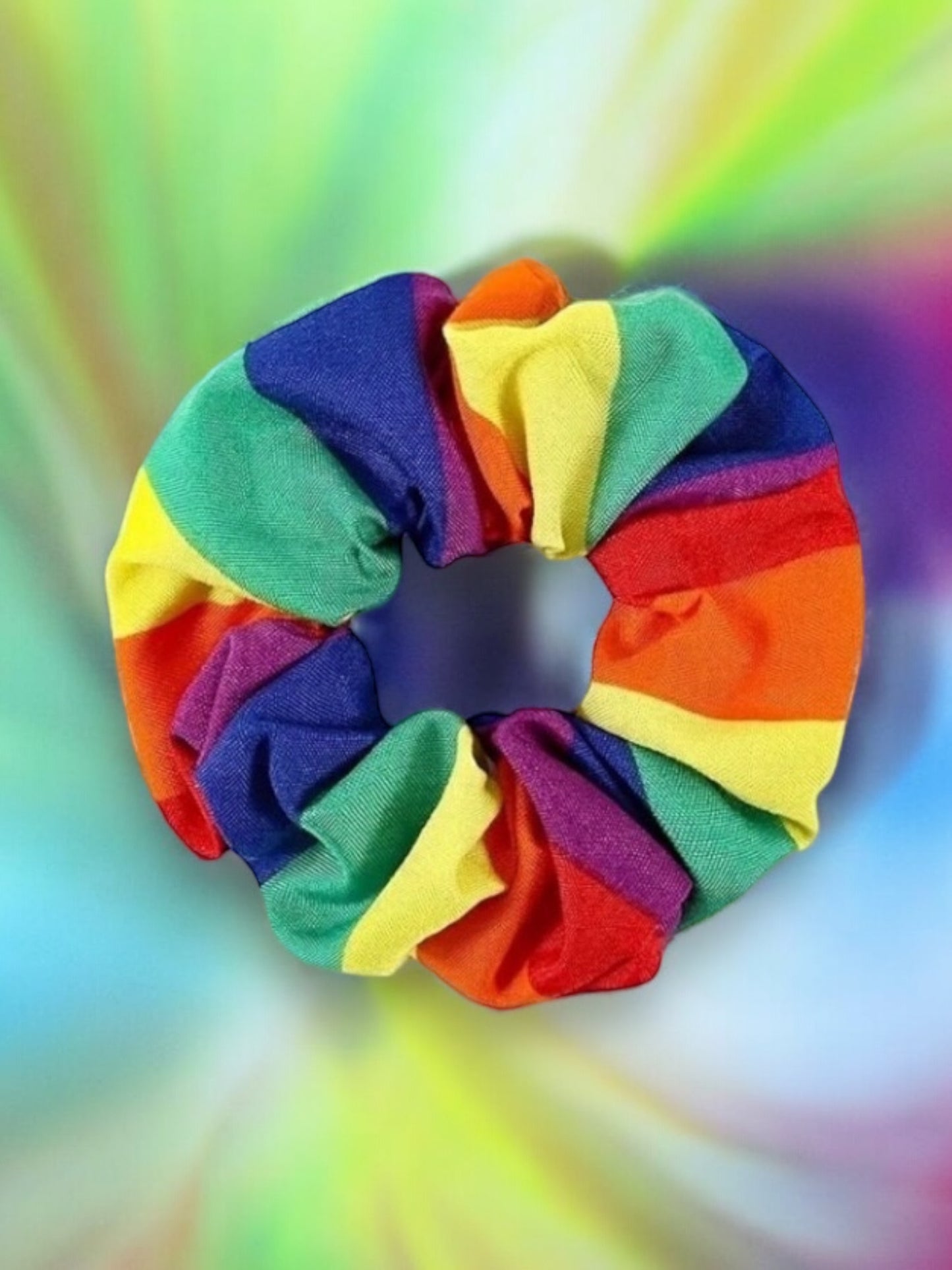 PRIDE RAINBOW SCRUNCHIES