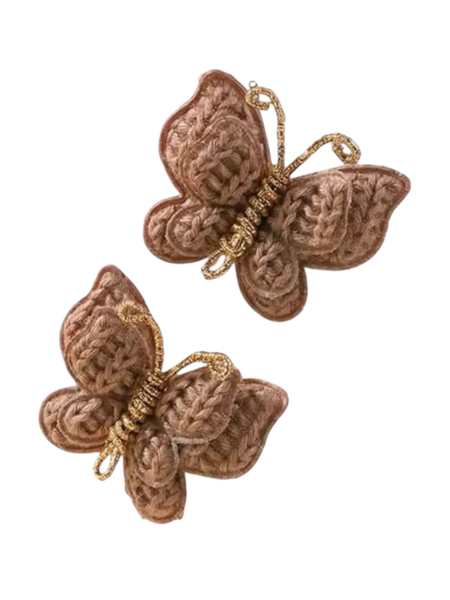 COZY BUTTERFLY HAIR BARRETTES