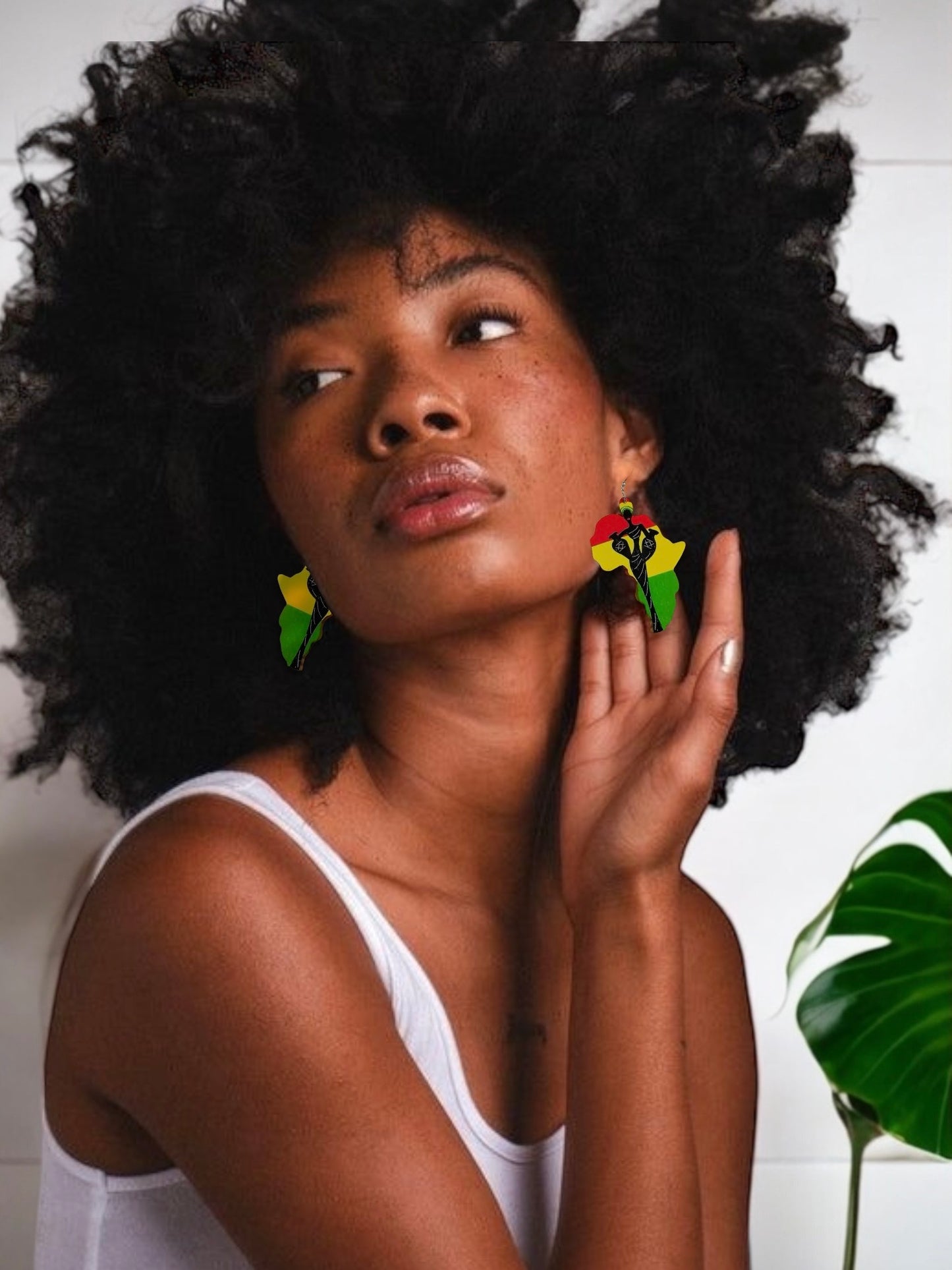 AFRICAN HERITAGE DANGLE EARRINGS