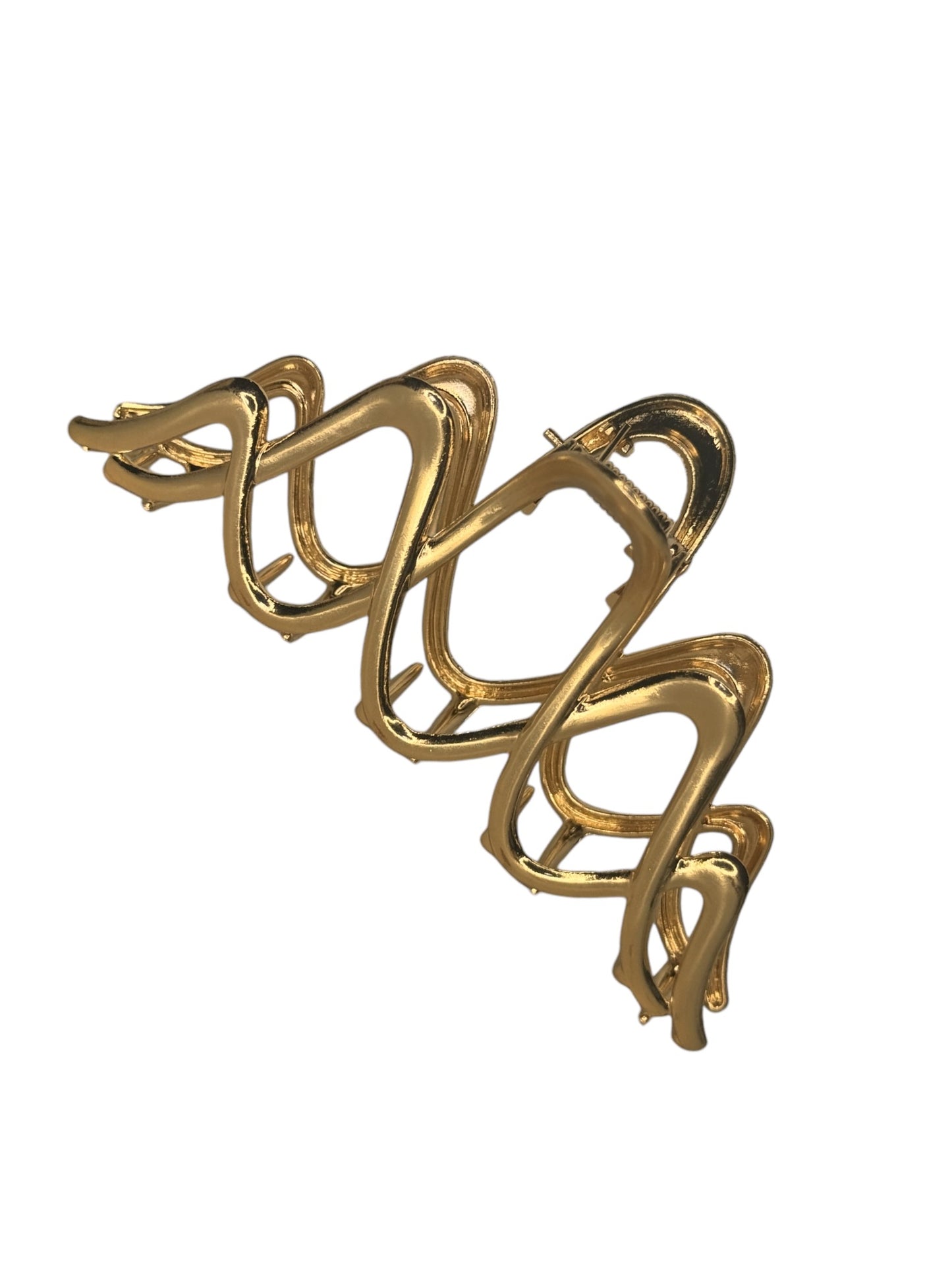 METAL SQUIGGLE CLAW CLIP