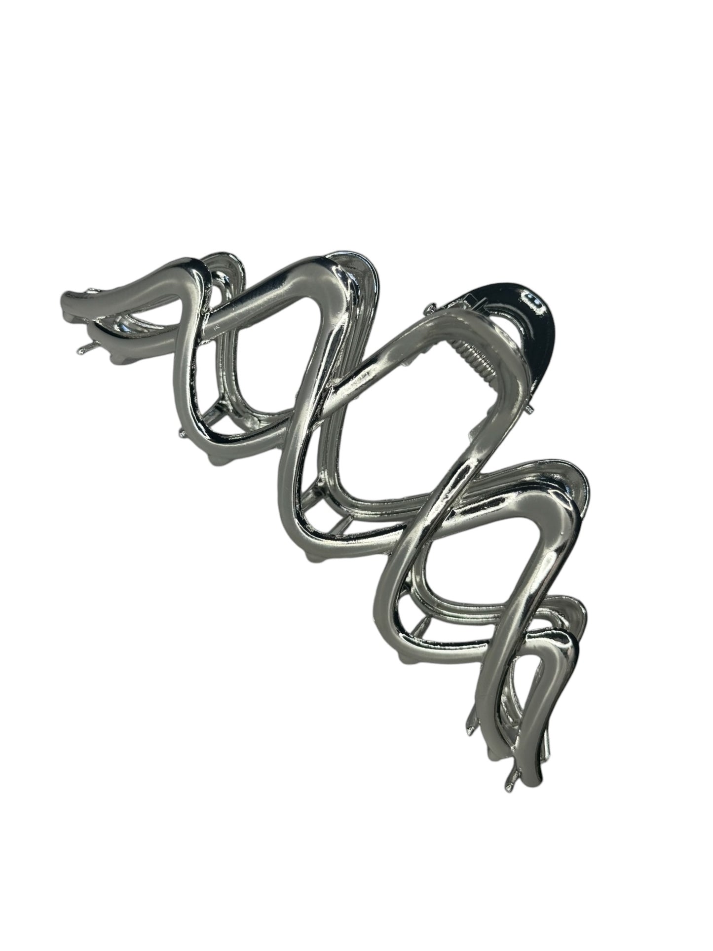 METAL SQUIGGLE CLAW CLIP