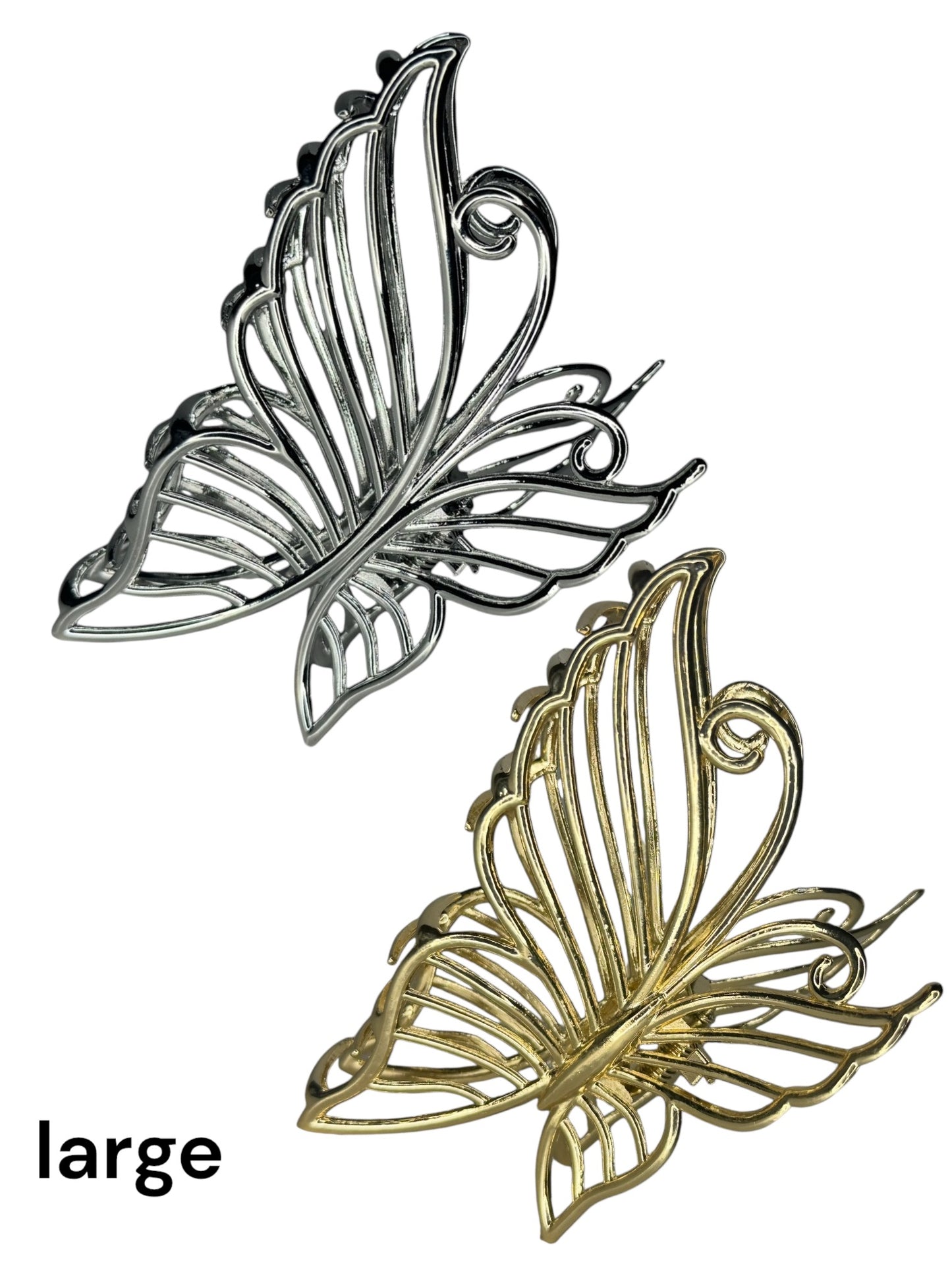 METAL BUTTERFLY CLAW CLIP