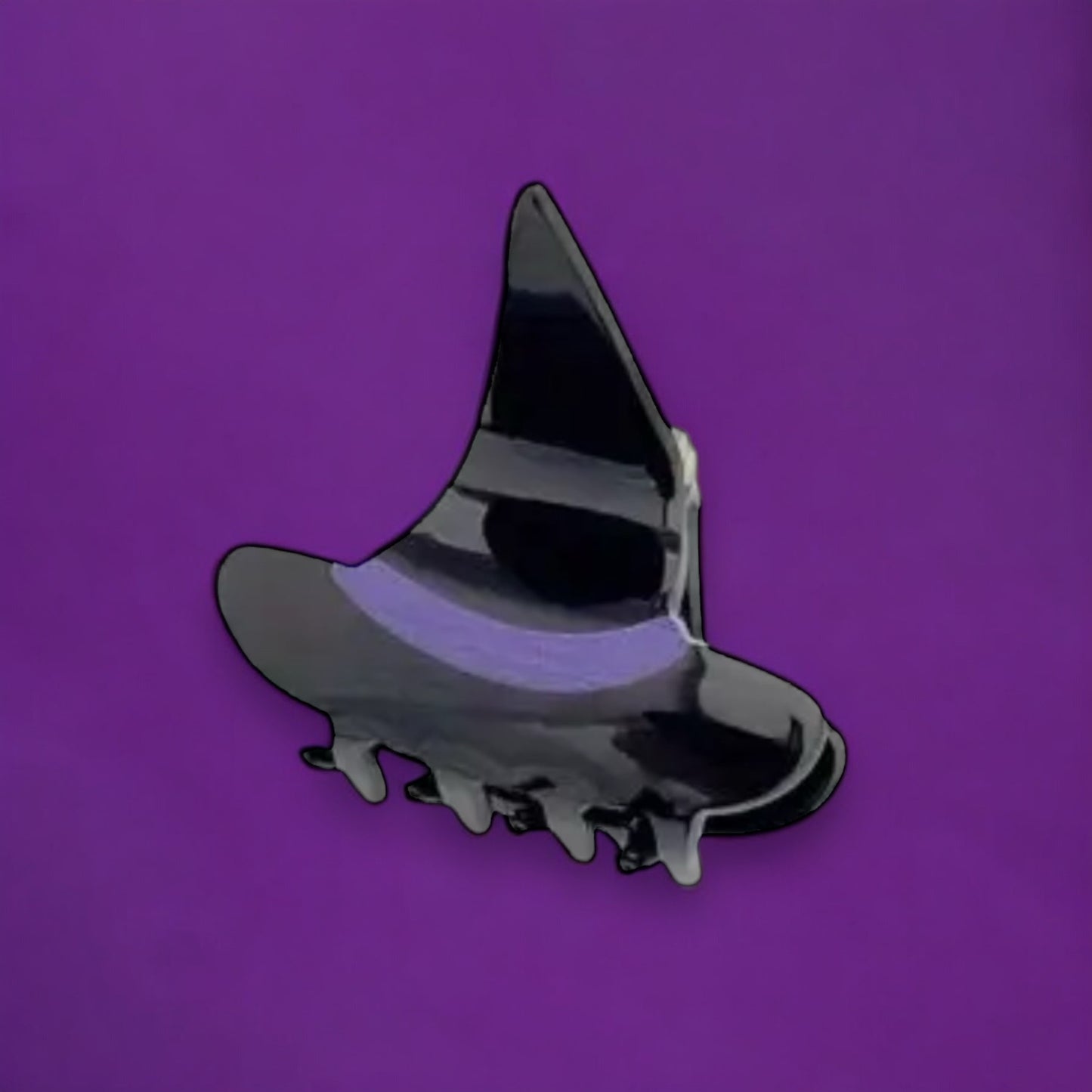 WITCHES HAT ACETATE CLAW CLIP