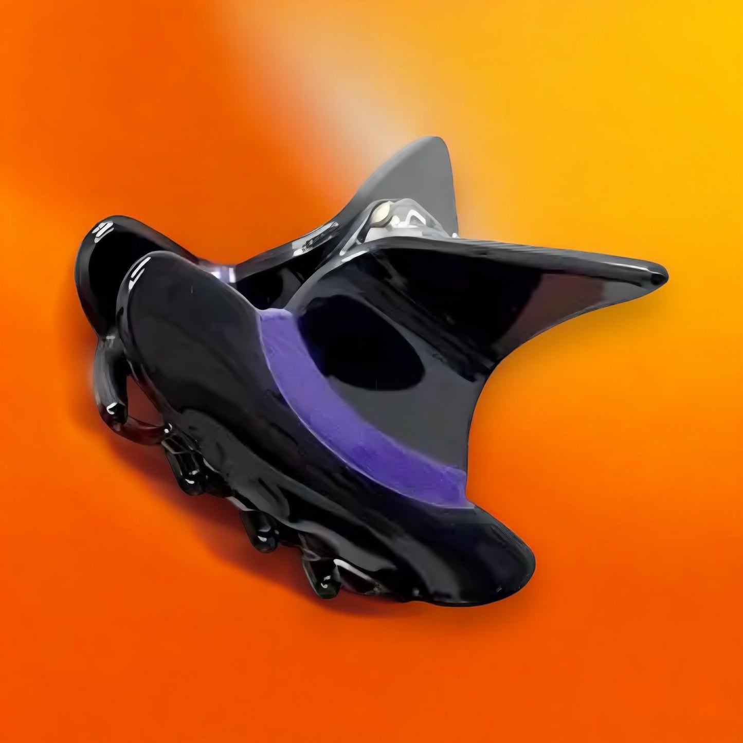 WITCHES HAT ACETATE CLAW CLIP