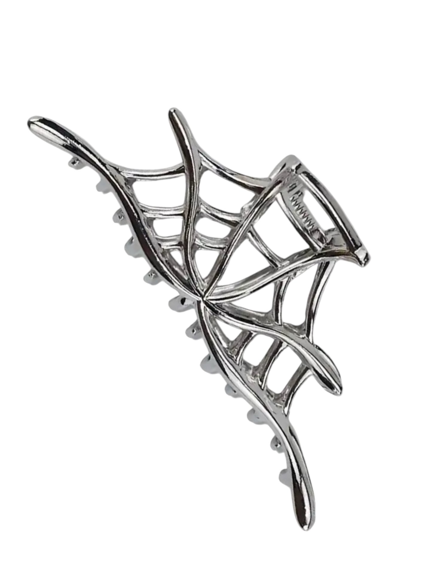 METAL SPIDERWEB CLAW CLIP