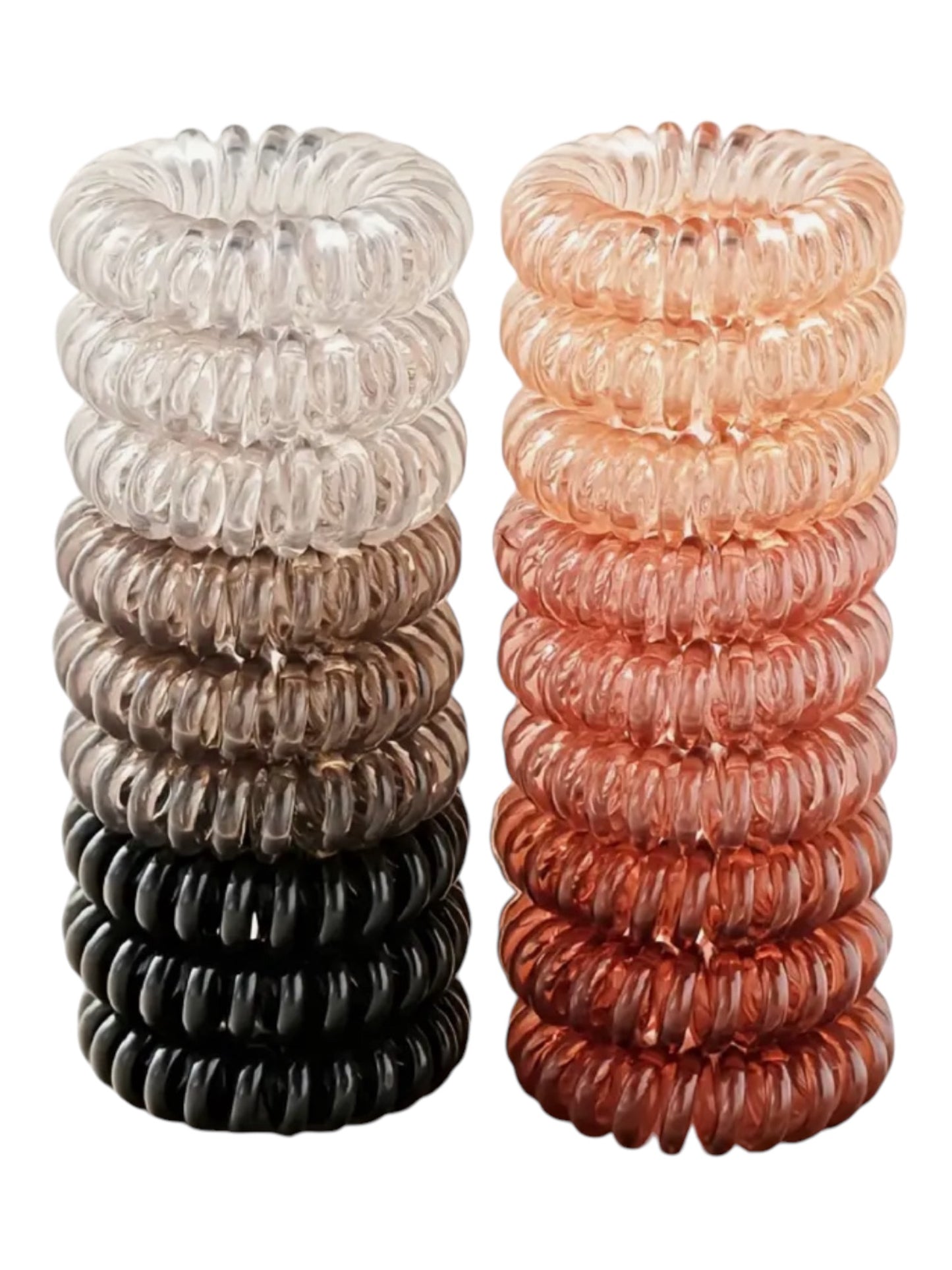 OMBRE SPIRAL HAIR TIES