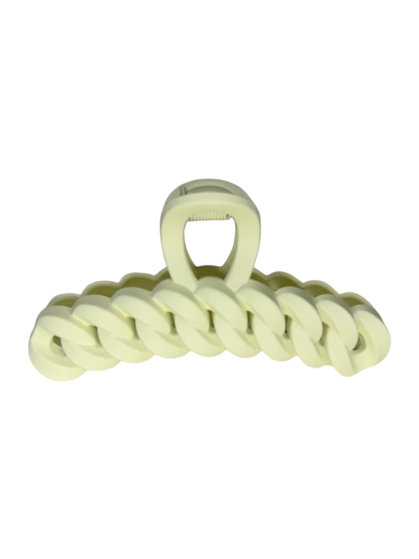 NEUTRAL BRAIDED CLAW CLIP