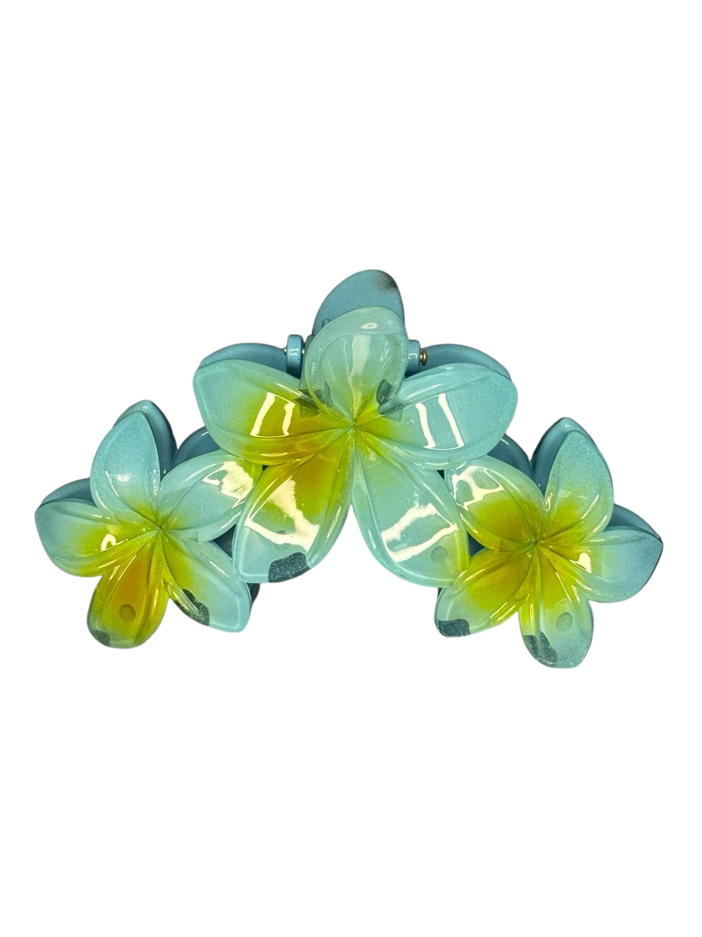 LONG SUMMER FLOWER CLAW CLIPS