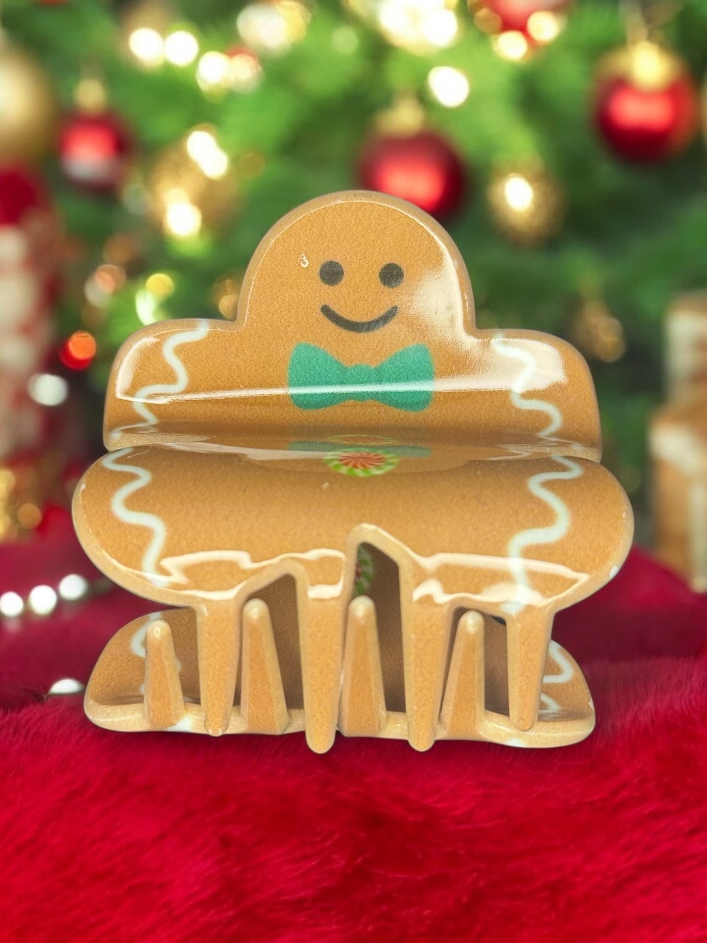 GINGERBREAD CLAW CLIP