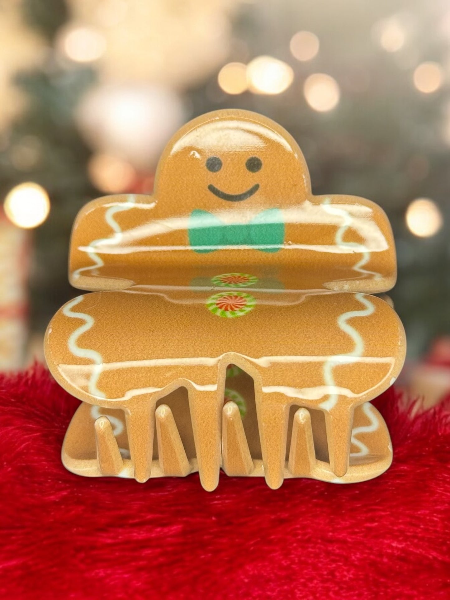 GINGERBREAD CLAW CLIP