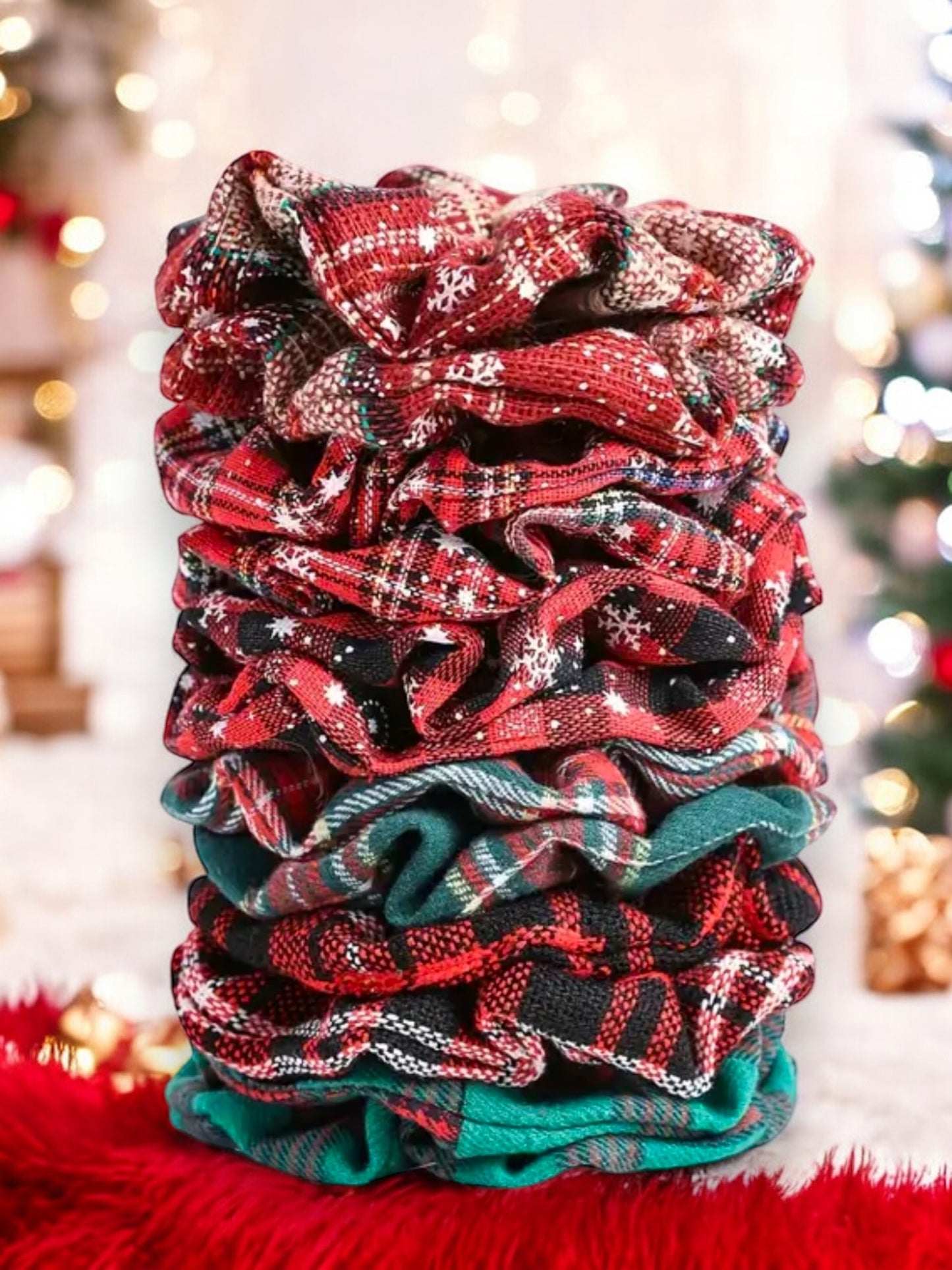 CHRISTMAS SCRUNCHIES