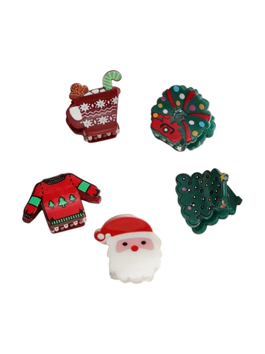 MINI CHRISTMAS CLAW CIPS 5-PACK