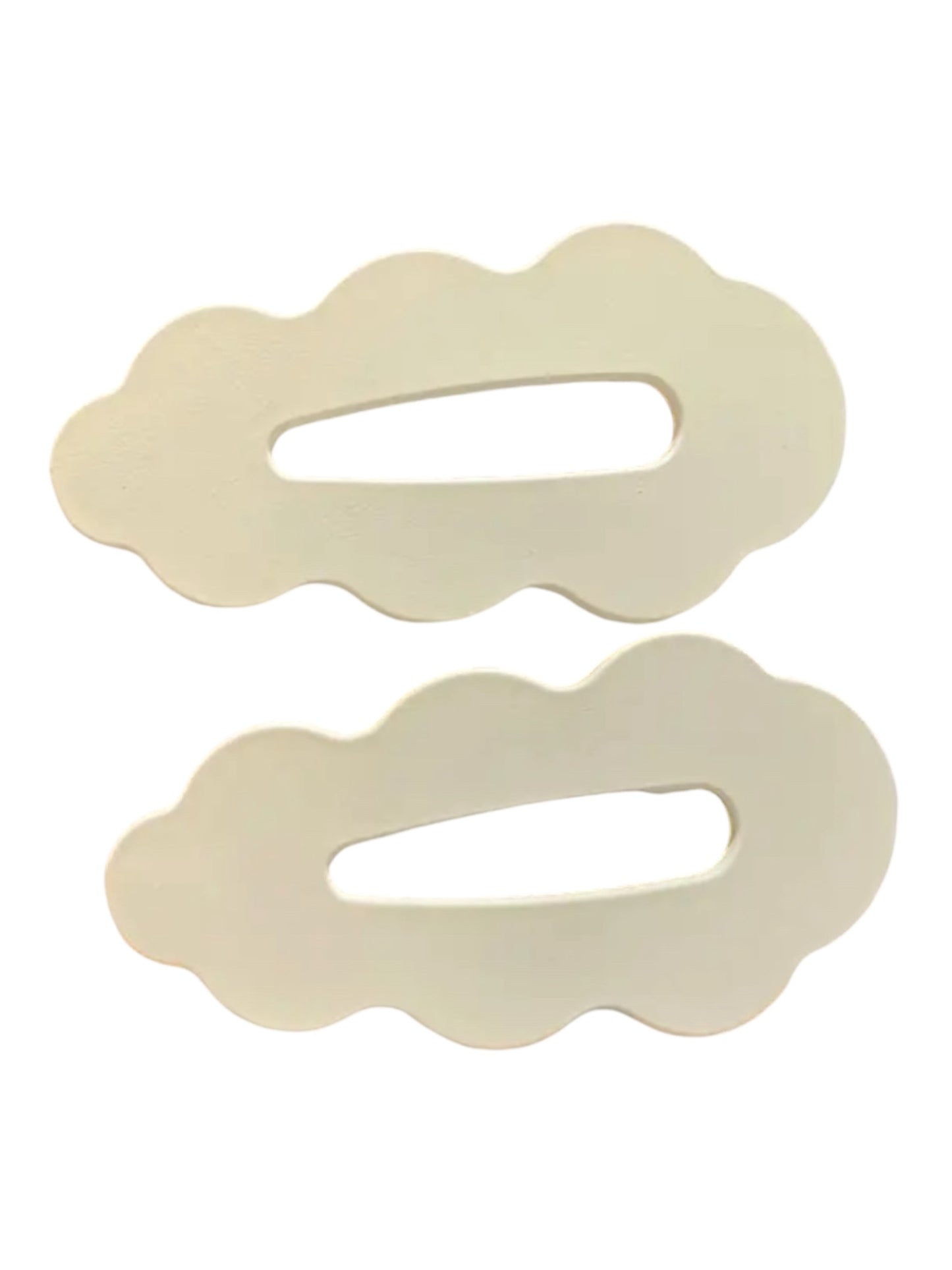 CLOUD SHAPED HAIR BARRETTES