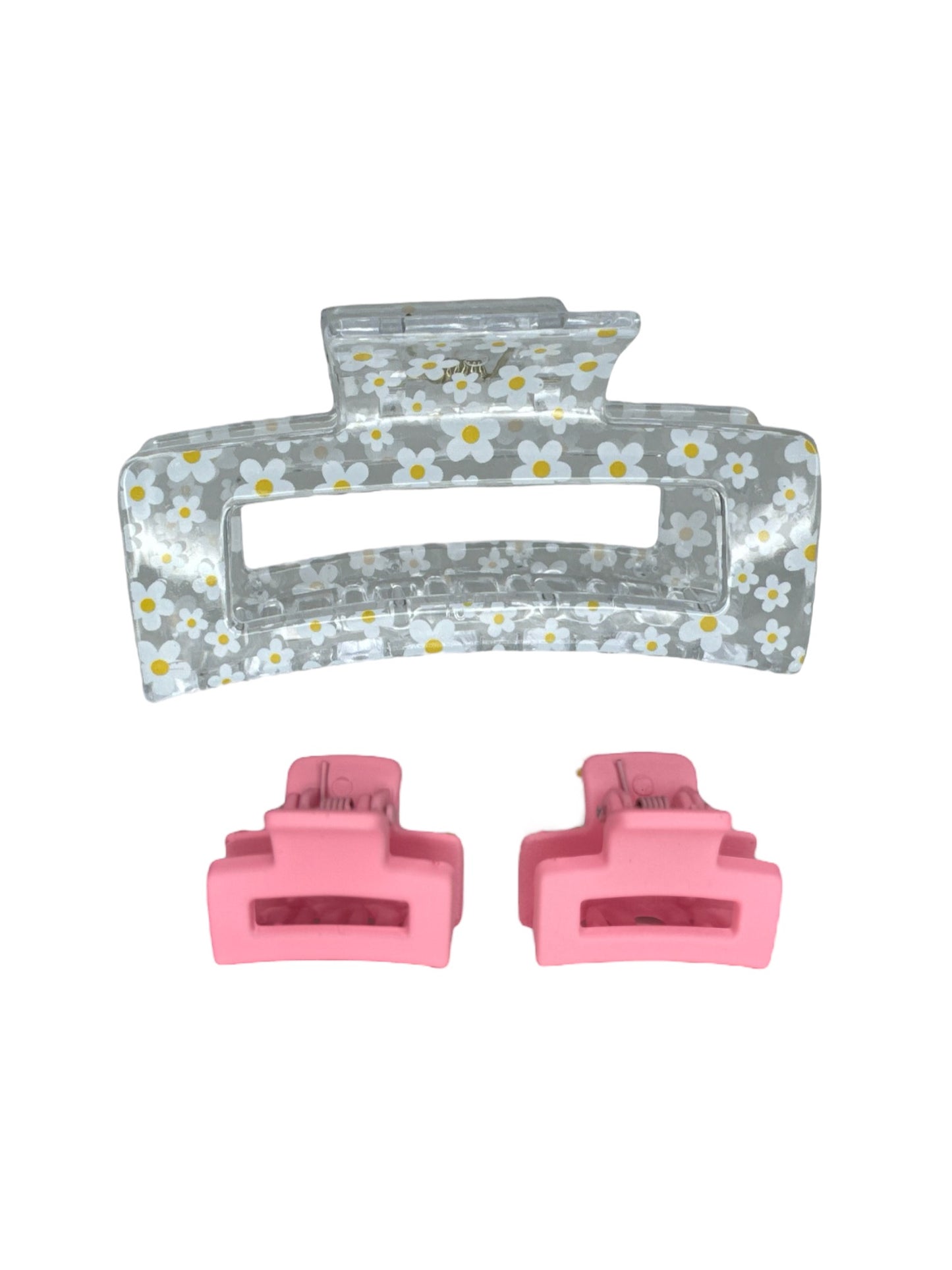 DAISY CLAW CLIP TRIOS