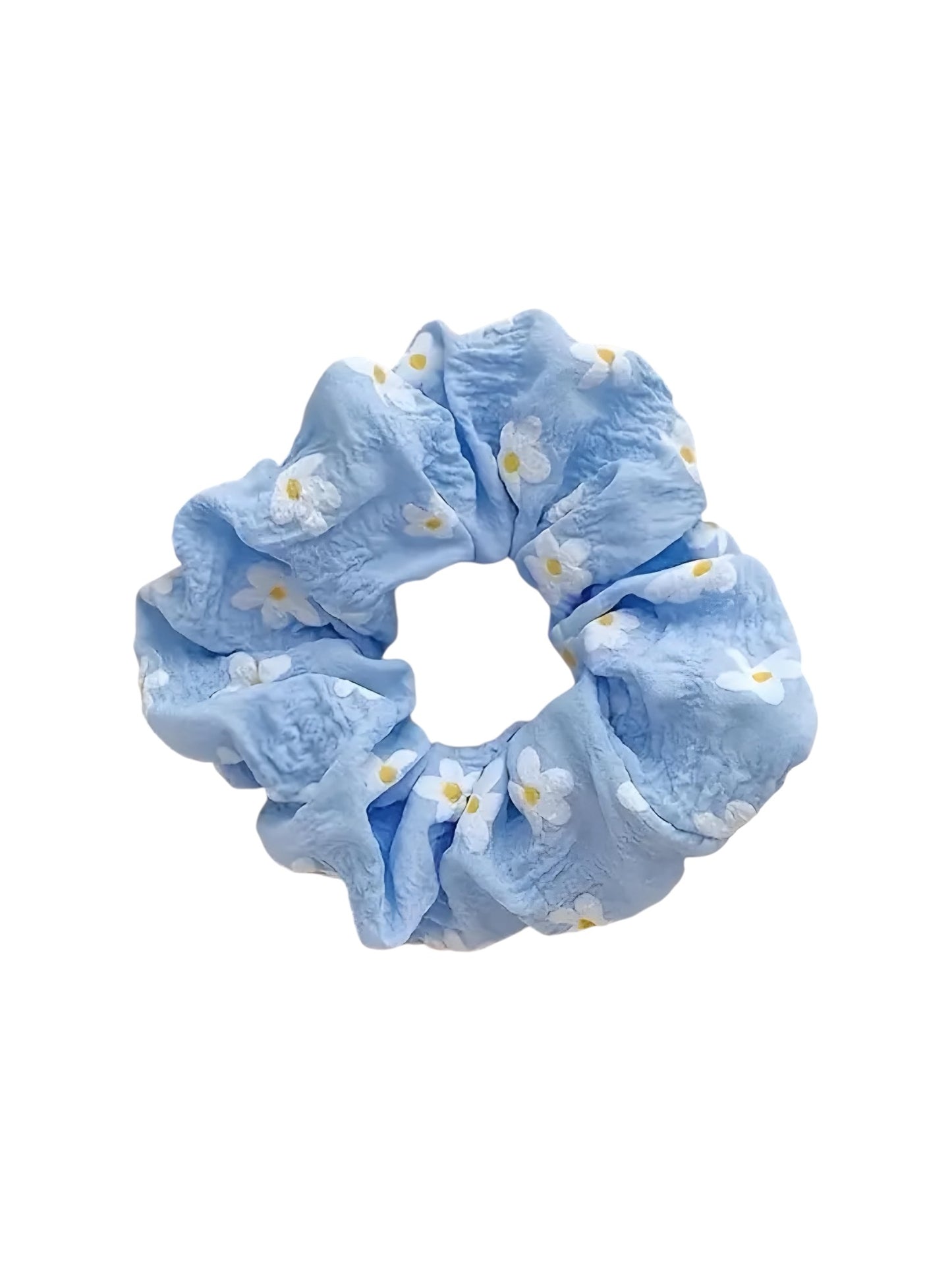 DAISY PRINT SCRUNCHIES