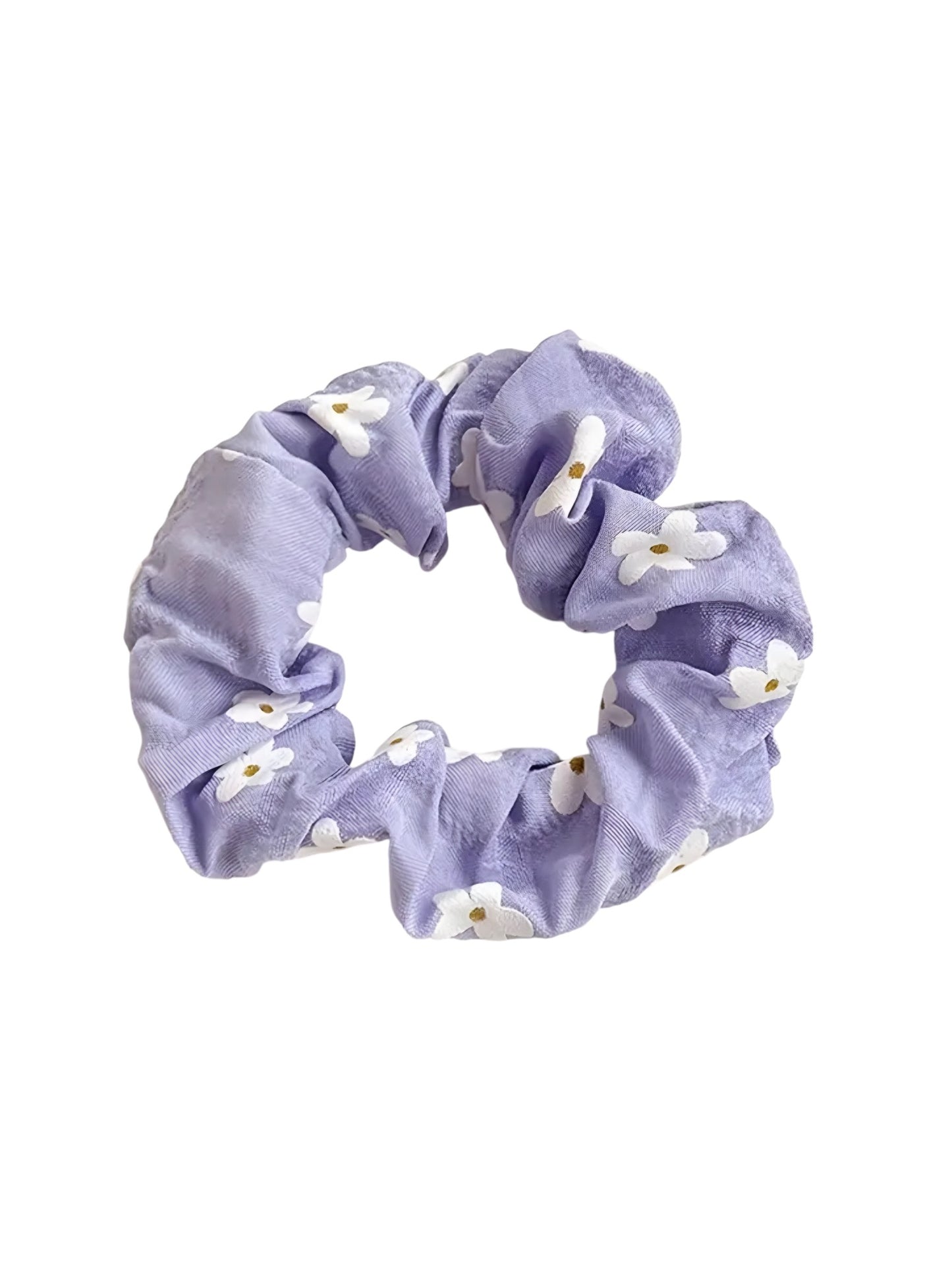 DAISY PRINT SCRUNCHIES