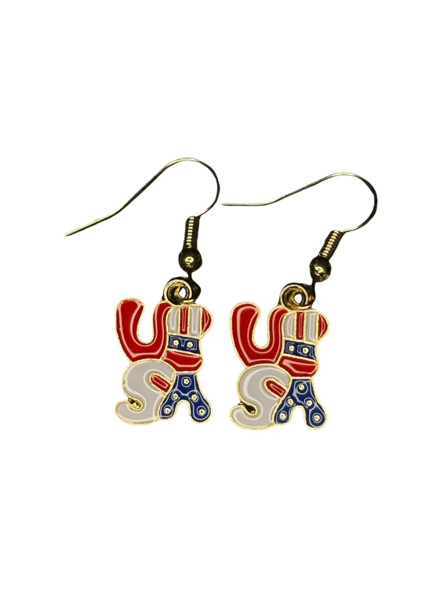 4TH OF JULY DANGLE EARRINGS