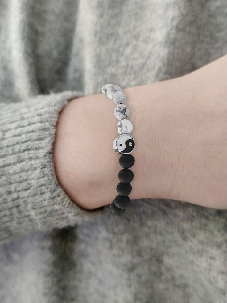 YIN-YANG BEADED BRACELETS