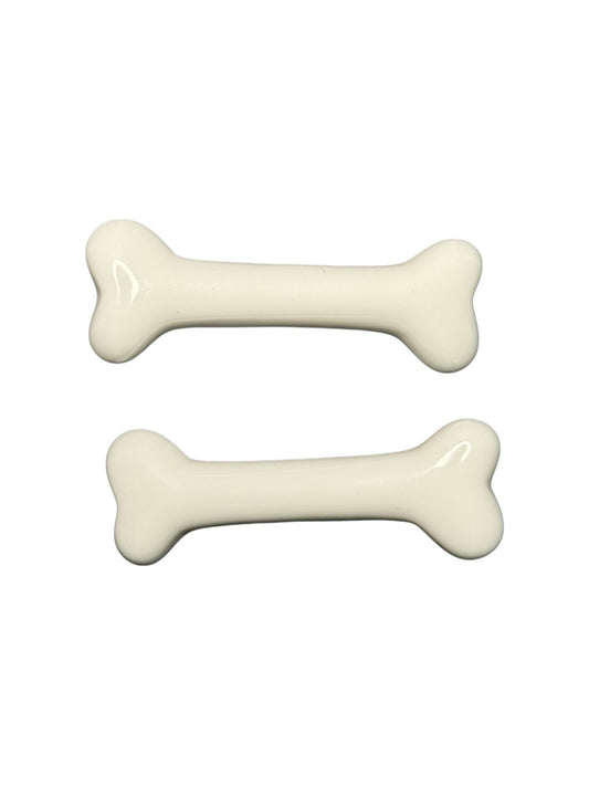 HALLOWEEN BONE SHAPED HAIR BARRETTES