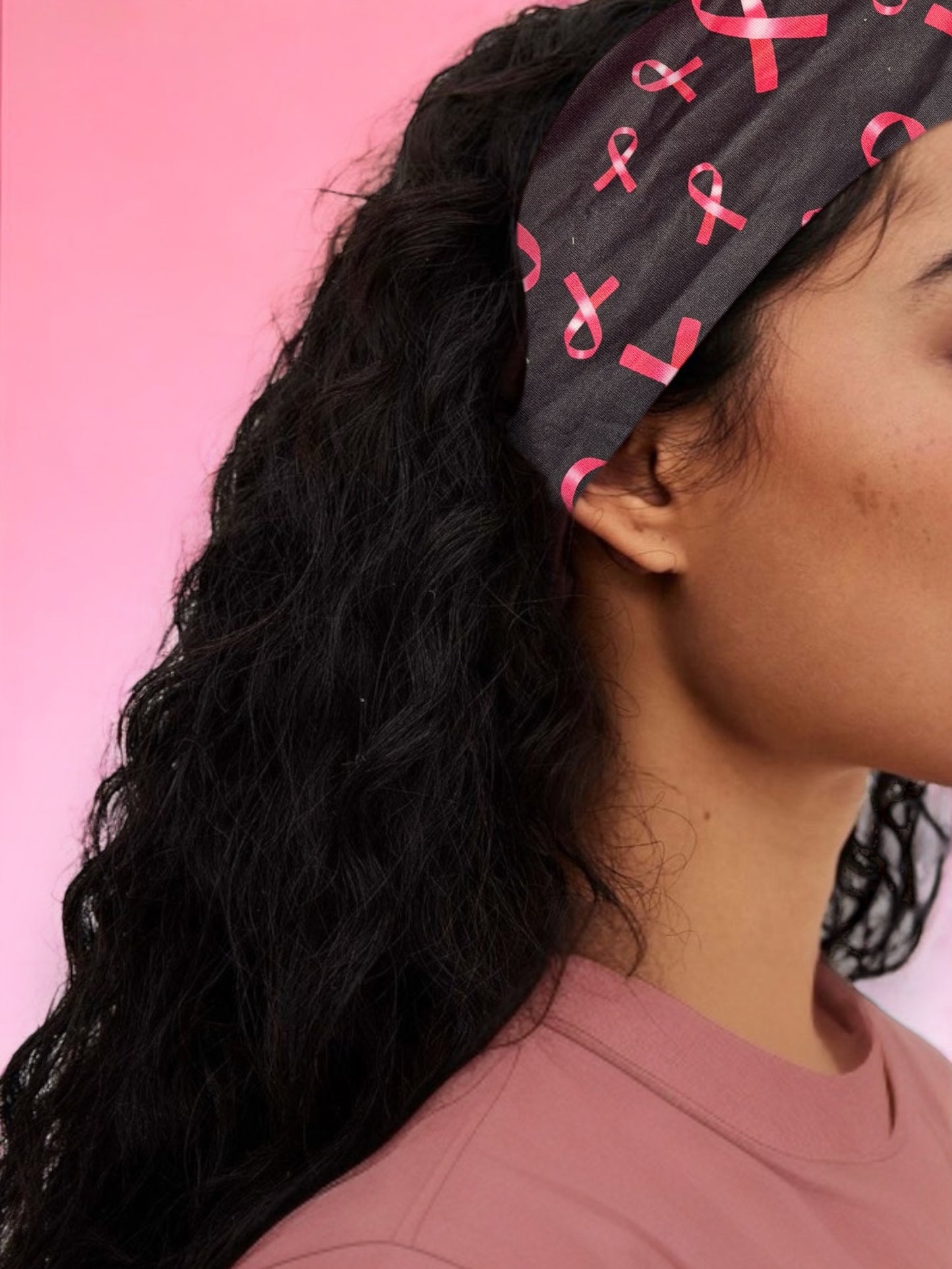 BREAST CANCER AWARENESS HEADBAND