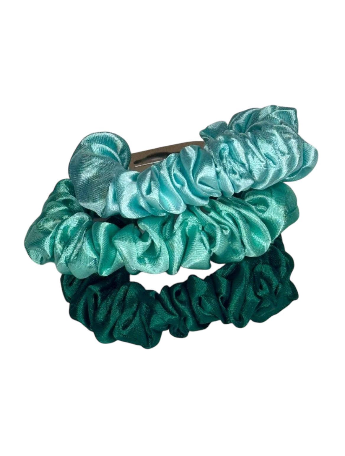 SILK SCRUNCHIE TRIOS