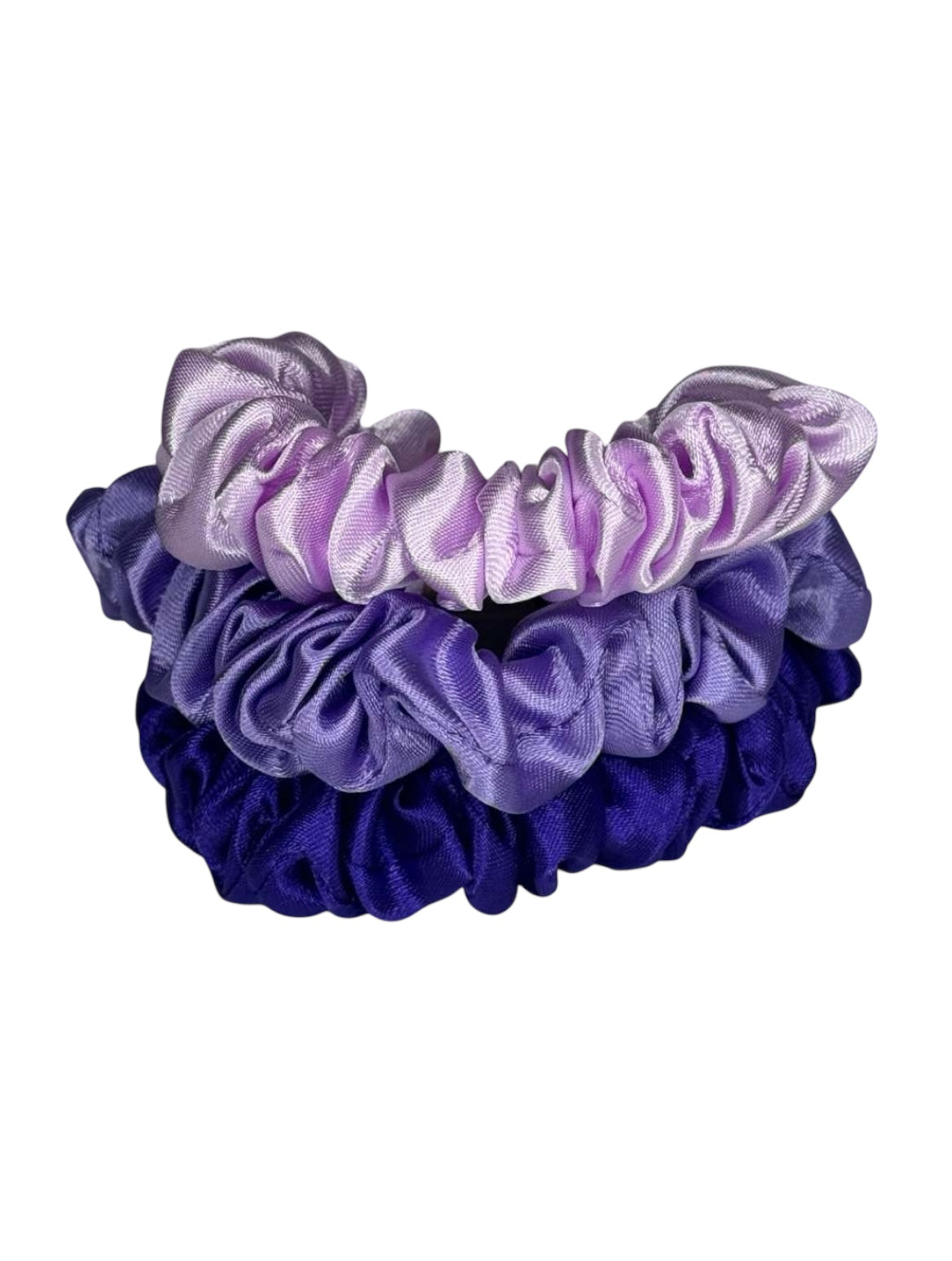 SILK SCRUNCHIE TRIOS