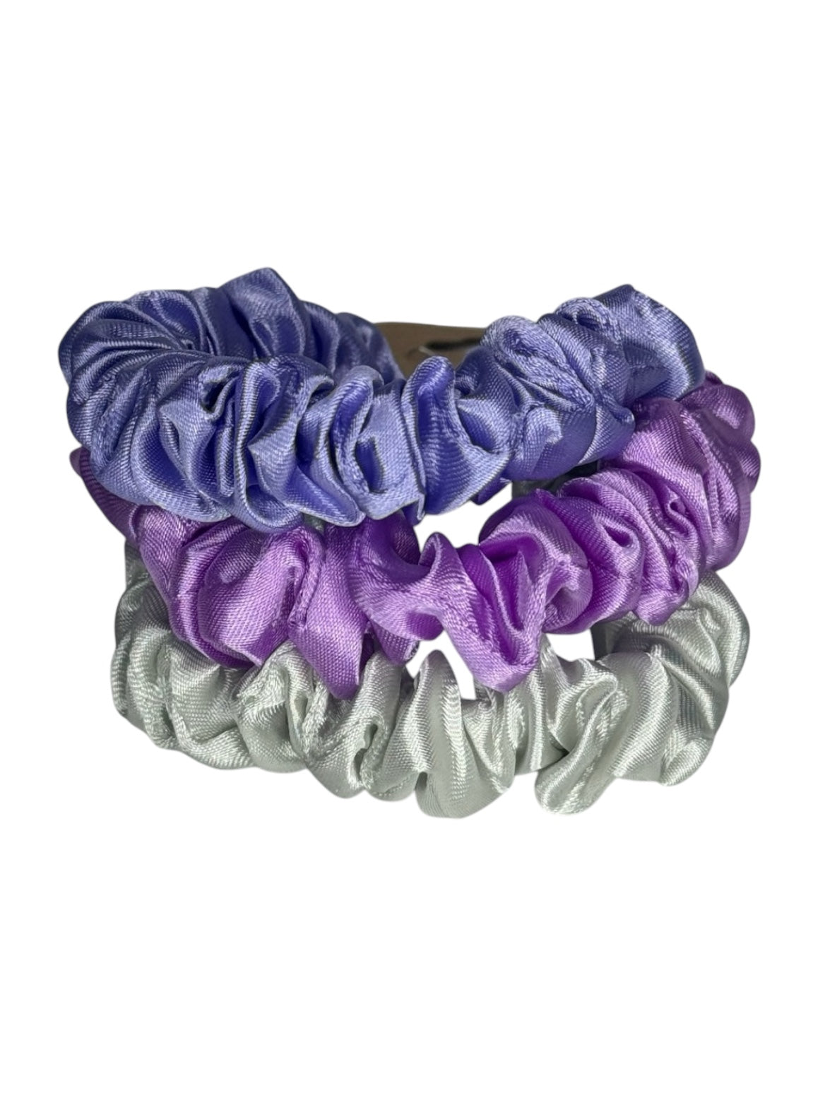 SILK SCRUNCHIE TRIOS