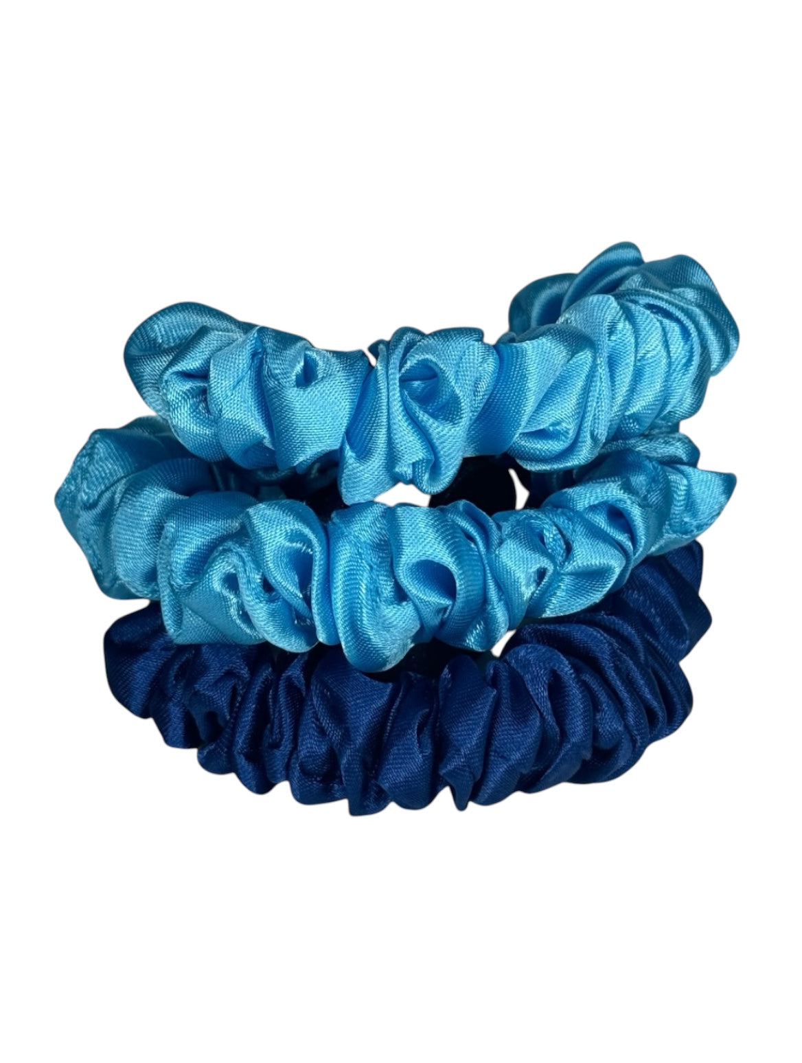 SILK SCRUNCHIE TRIOS