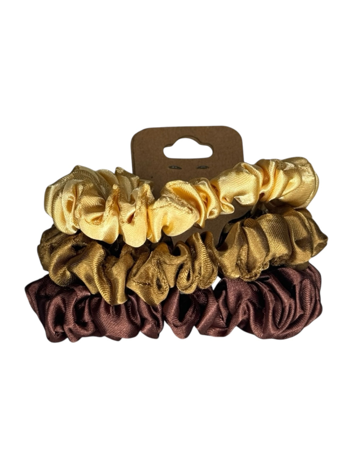 SILK SCRUNCHIE TRIOS