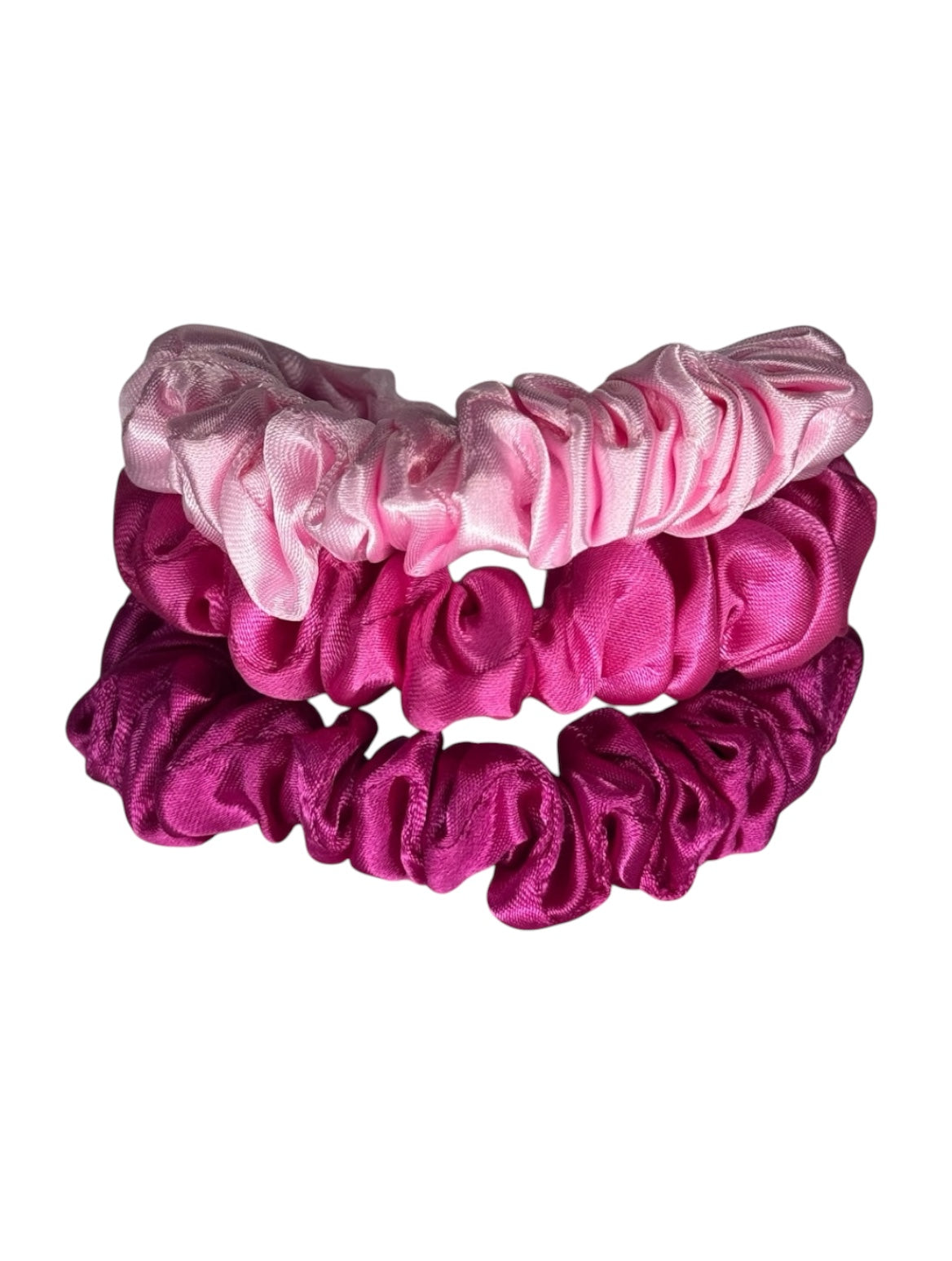 SILK SCRUNCHIE TRIOS