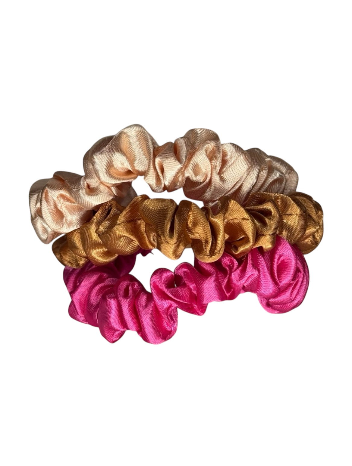 SILK SCRUNCHIE TRIOS