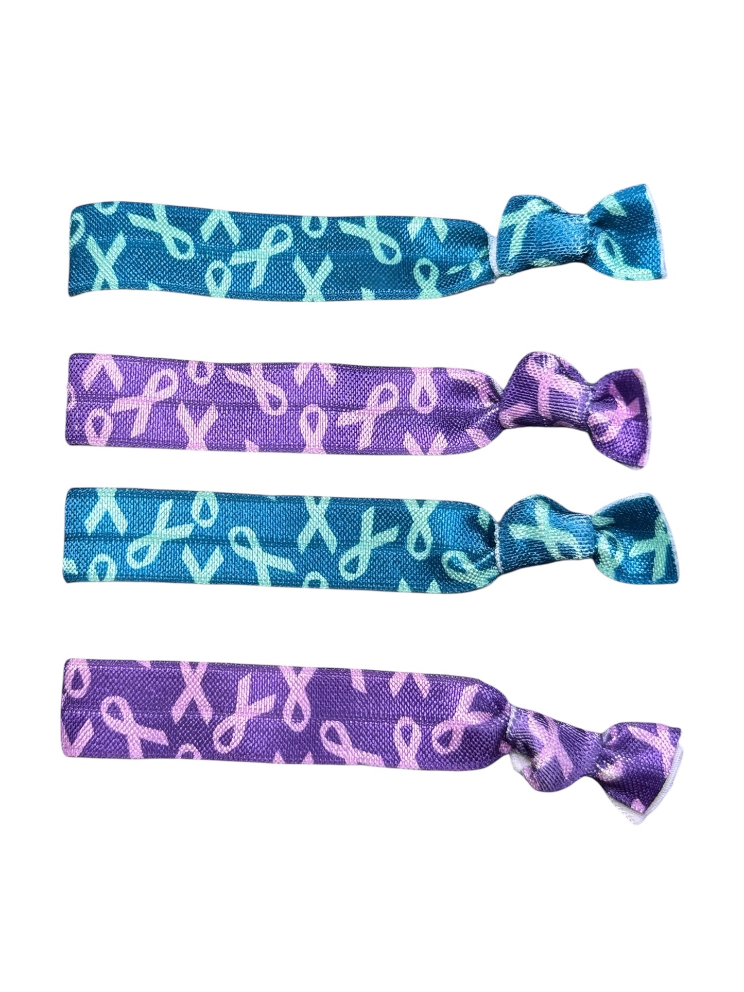 SUICIDE AWARENESS AND PREVENTION KNOT HAIR TIES