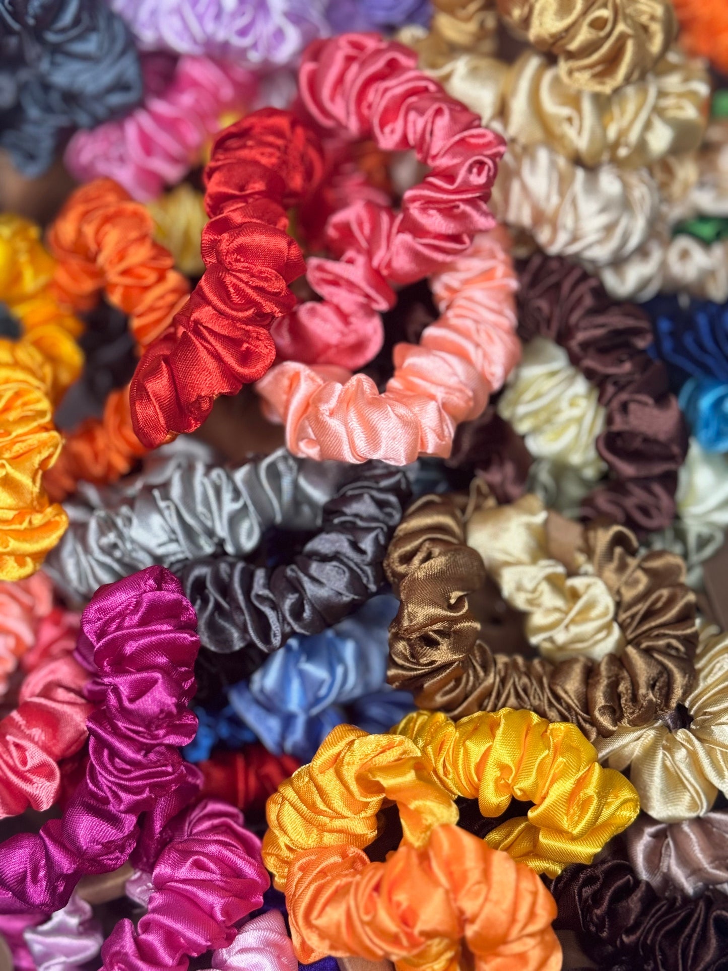 SILK SCRUNCHIE TRIOS