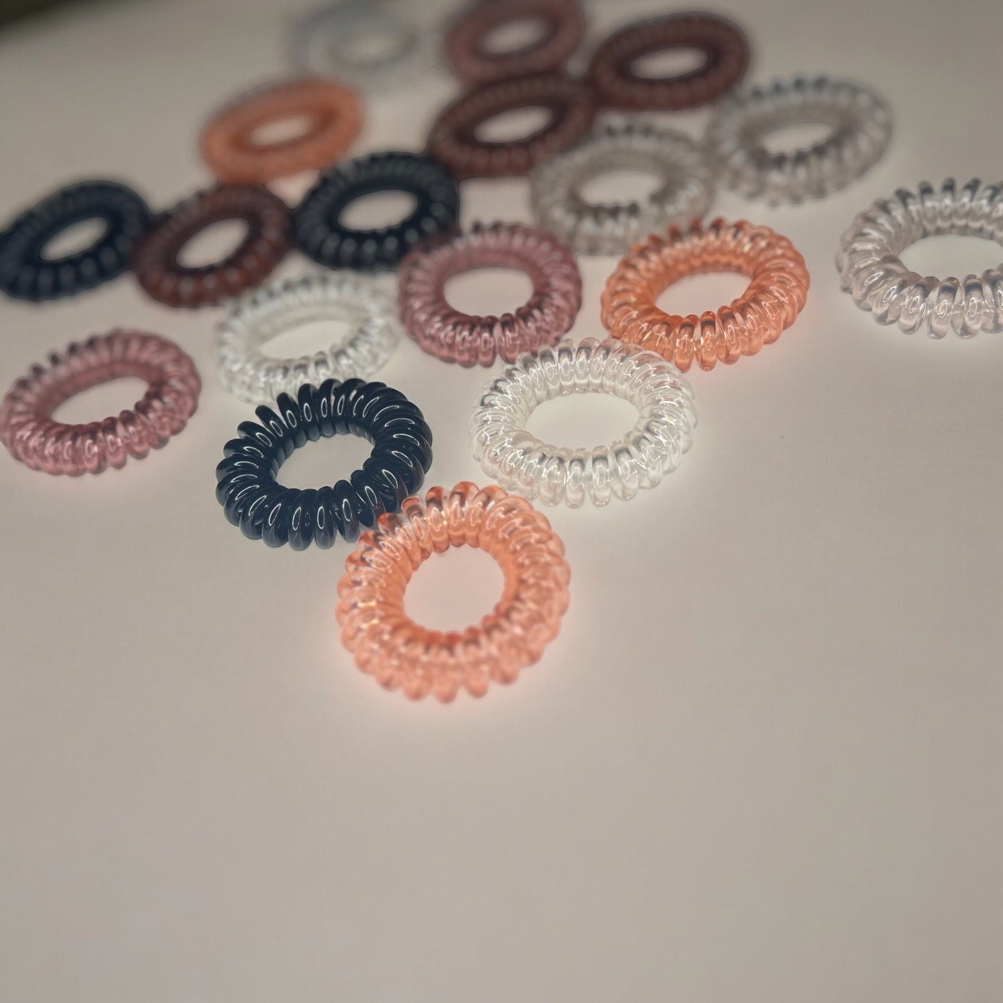 OMBRE SPIRAL HAIR TIES