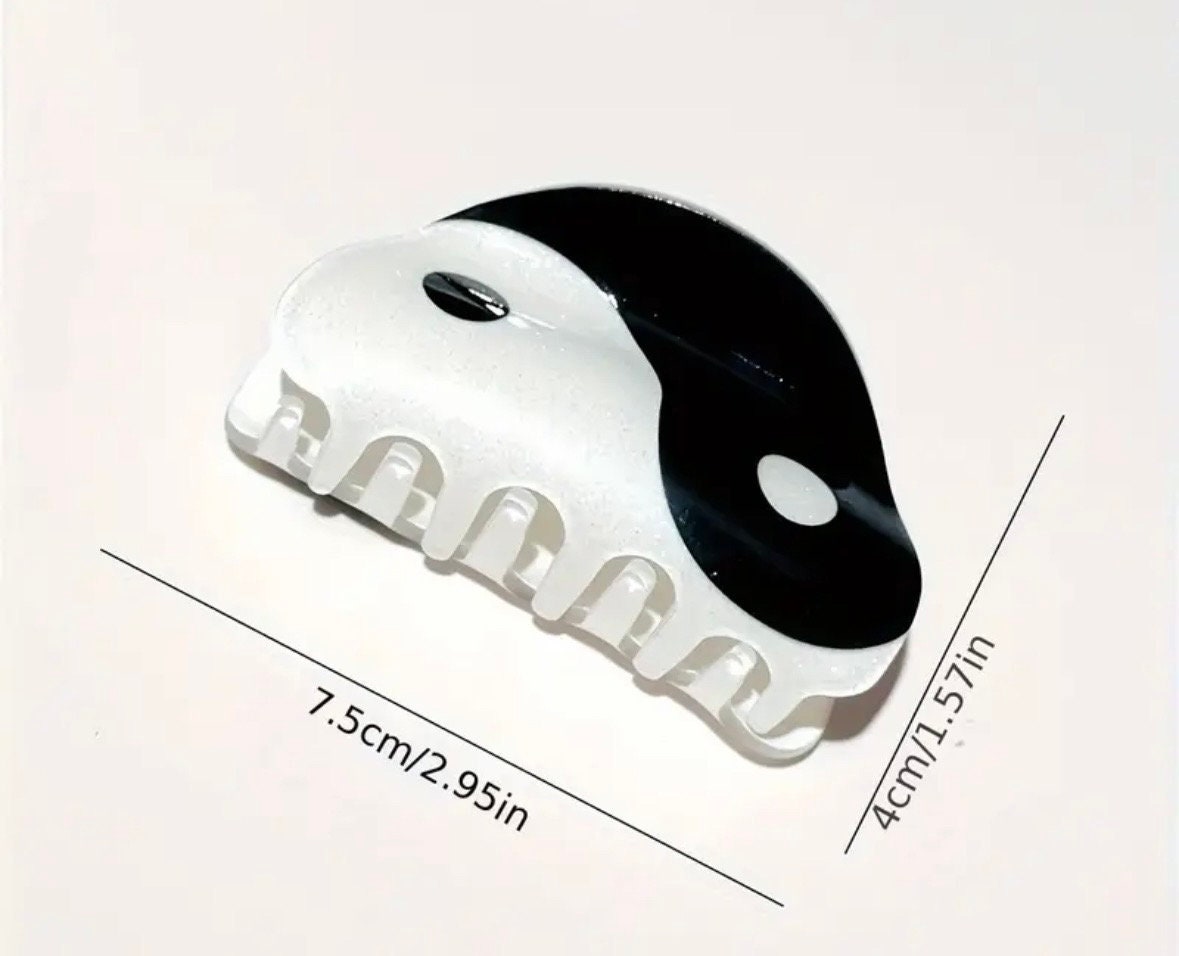 YIN-YANG ACETATE CLAW CLIPS