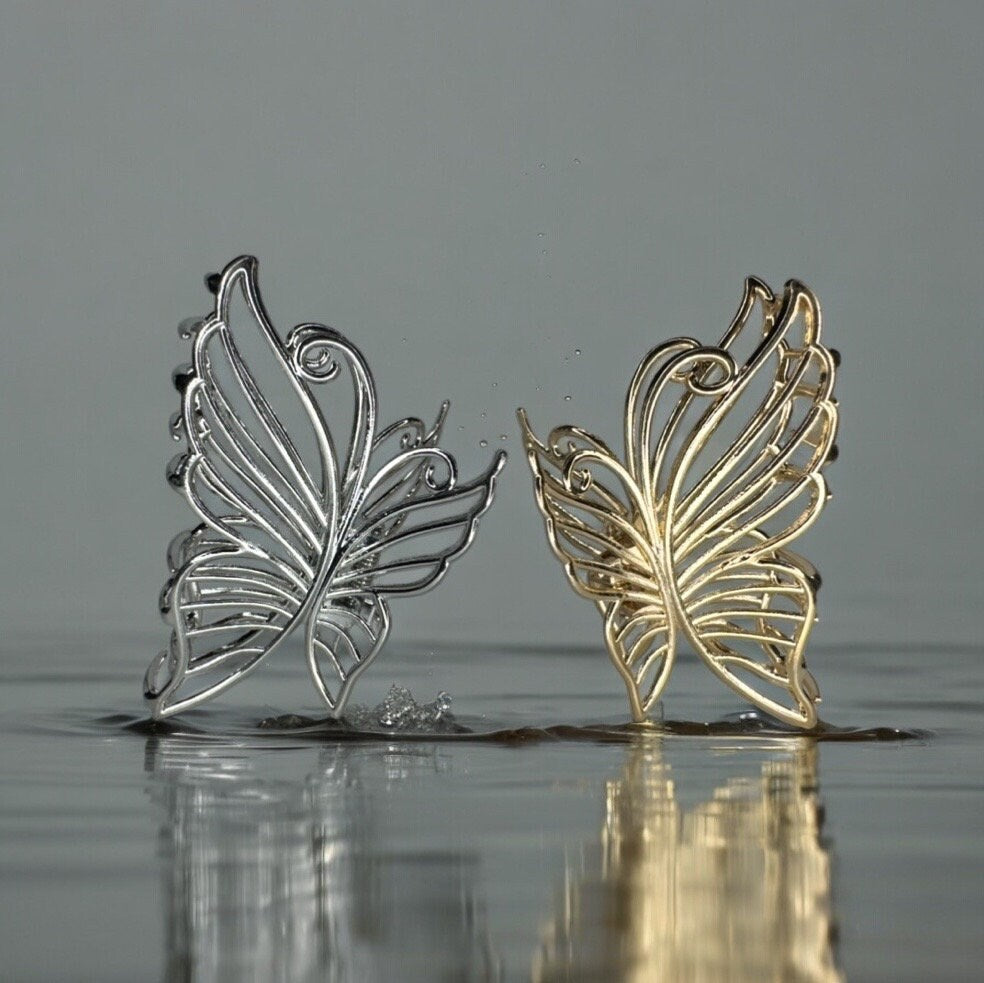 MINI METAL BUTTERFLY CLAW CLIP