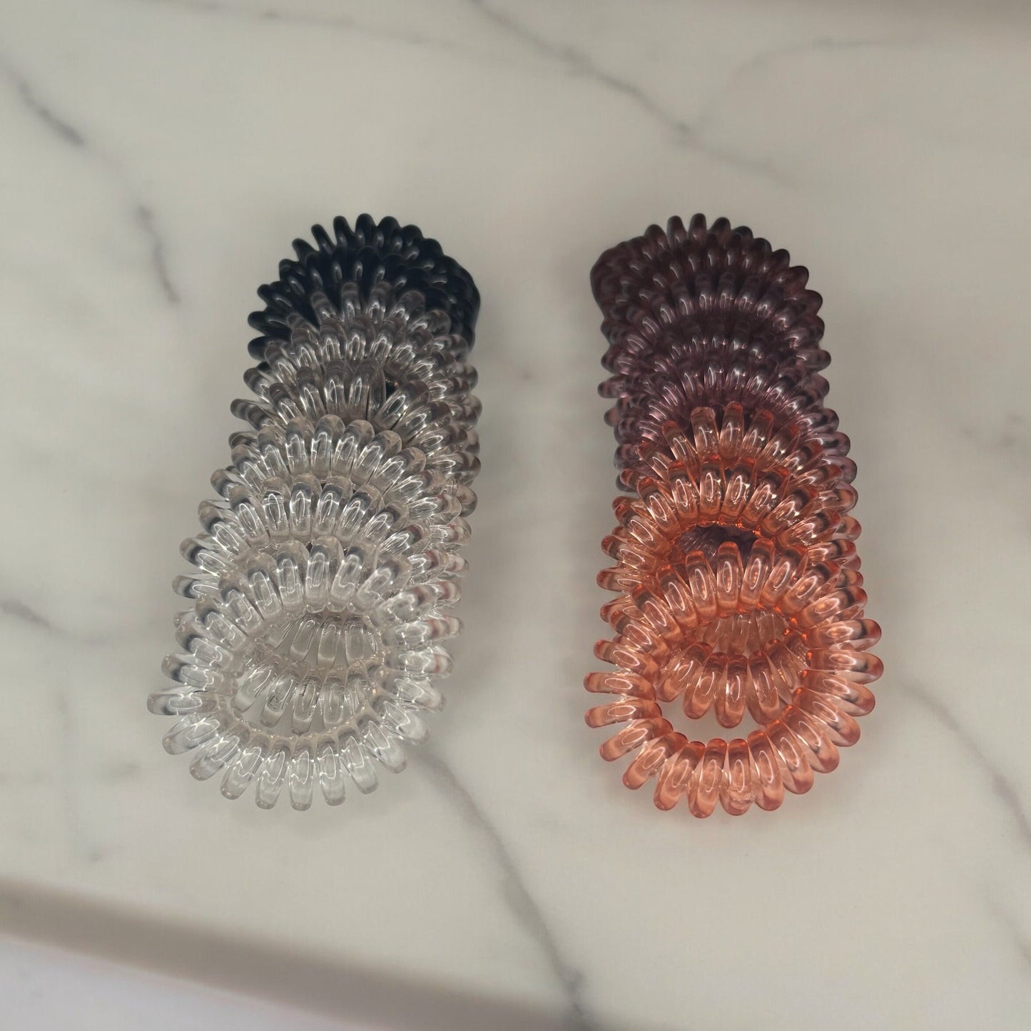 OMBRE SPIRAL HAIR TIES