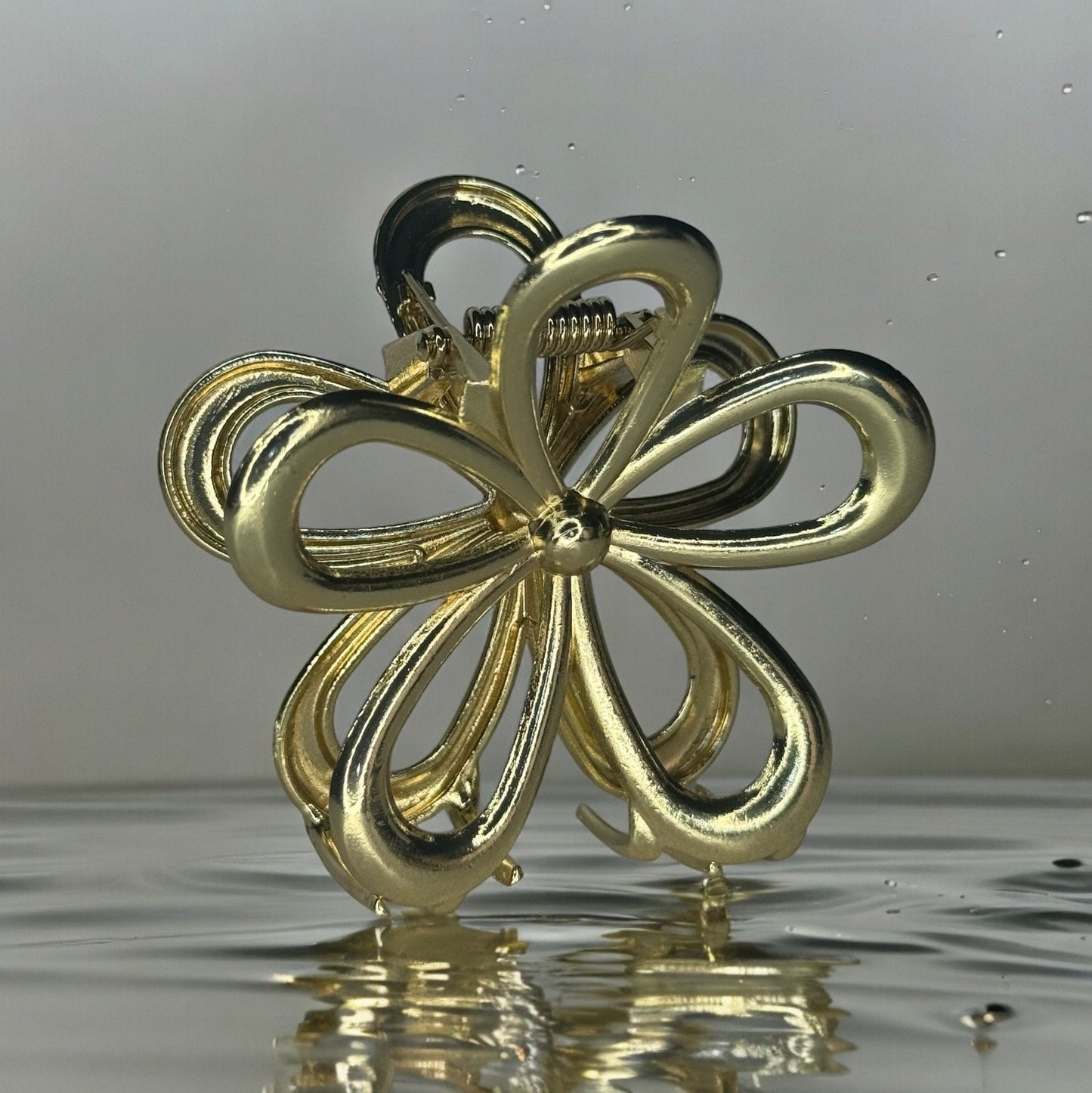 METAL FLOWER CLAW CLIPS