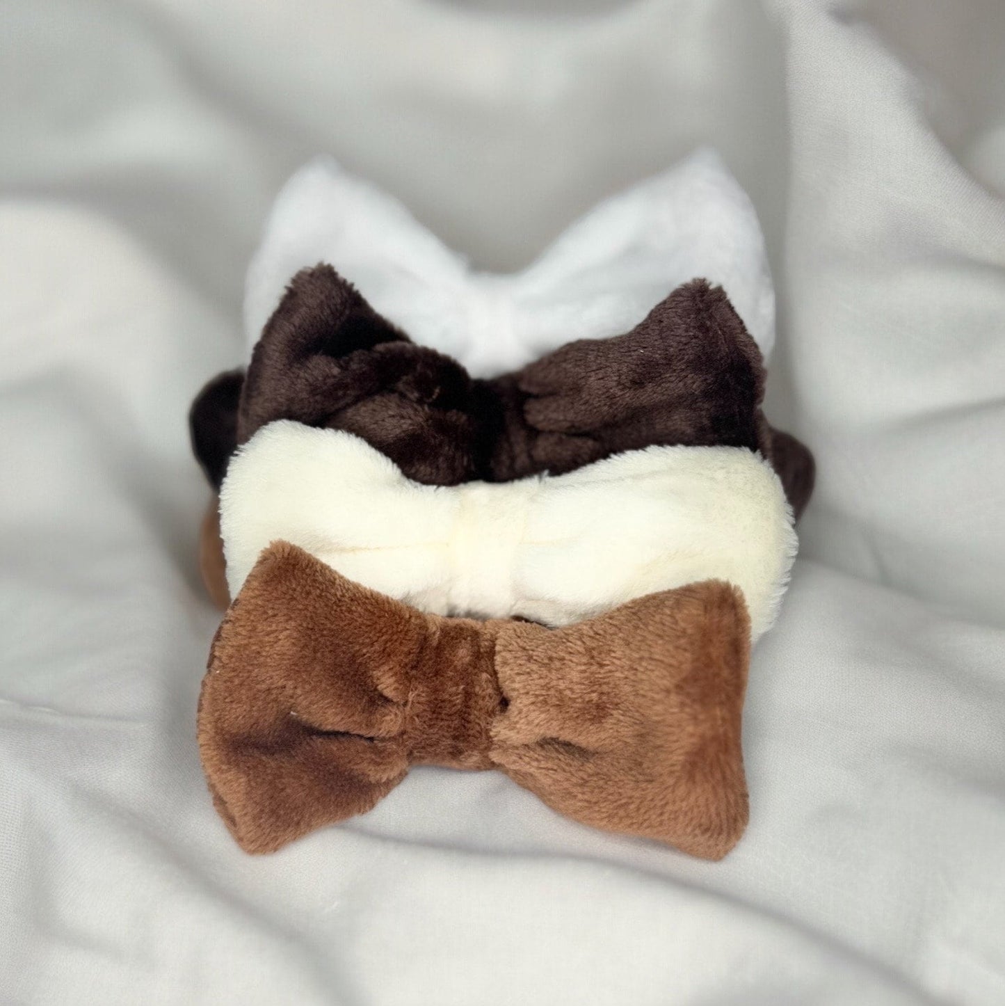 NEUTRAL MAKEUP SPA BOW HEADBANDS