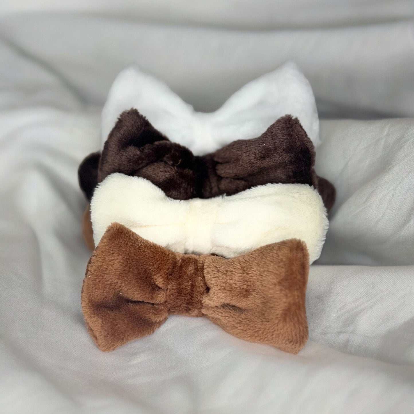 NEUTRAL MAKEUP SPA BOW HEADBANDS