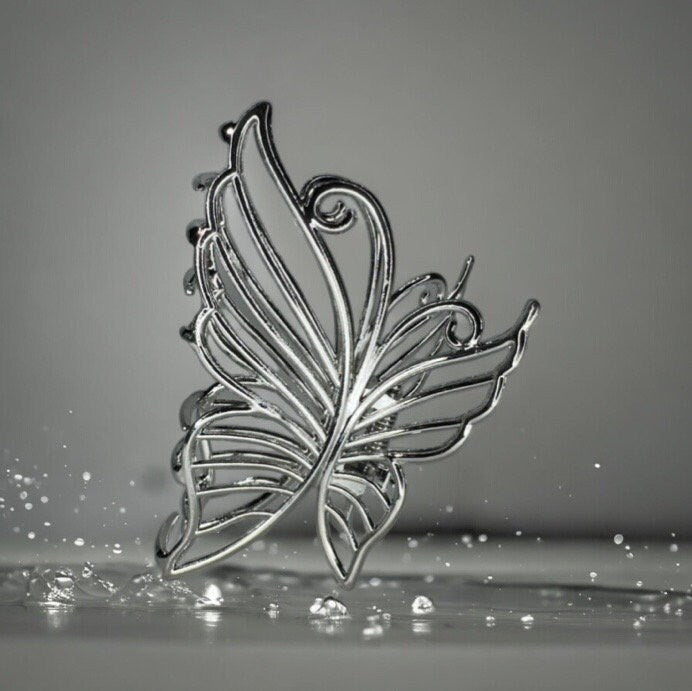 MINI METAL BUTTERFLY CLAW CLIP