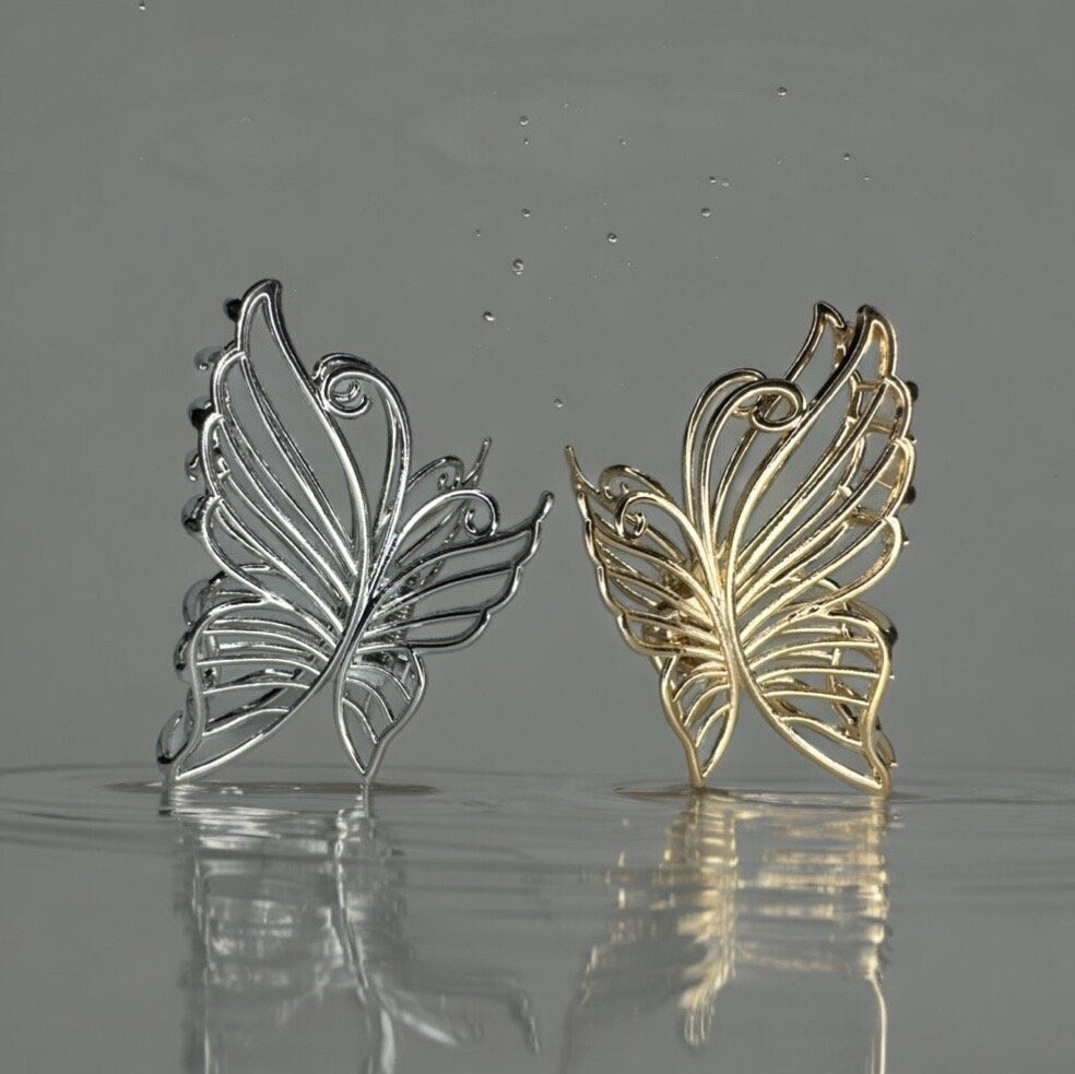 MINI METAL BUTTERFLY CLAW CLIP